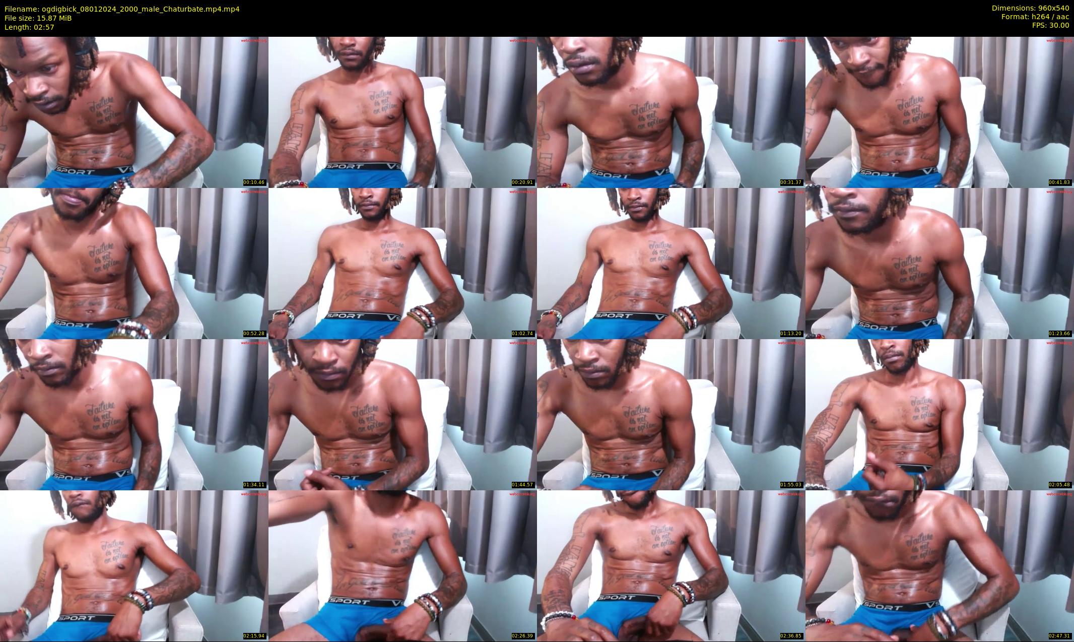 ogdigbick — 3 minute Chaturbate male cam show recording, 480p, Jan 8, 2024