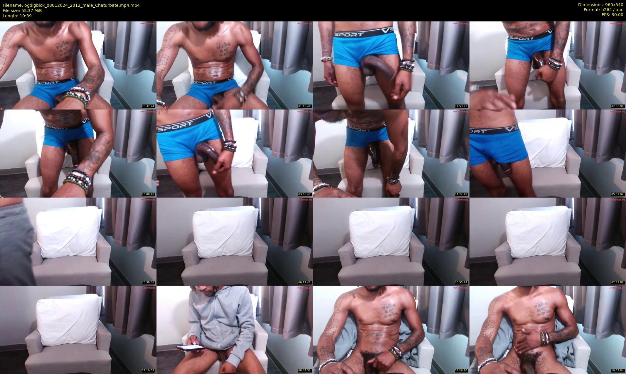 ogdigbick — 11 minute Chaturbate male cam show recording, 480p, Jan 8, 2024