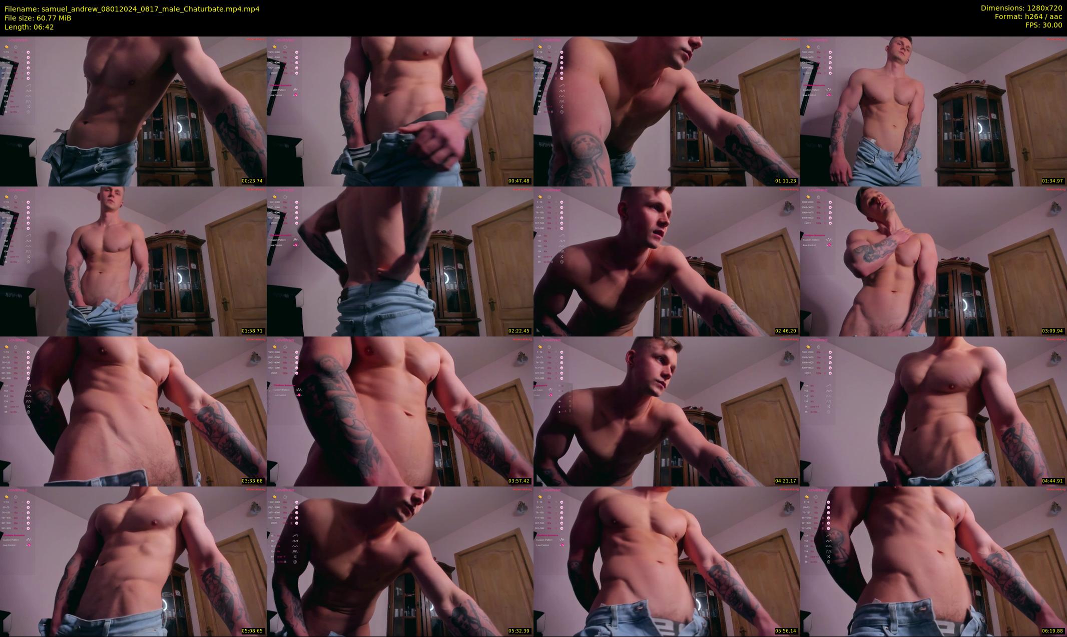 samuel_andrew — 7 minute Chaturbate male cam show recording, 720p, Jan 8, 2024