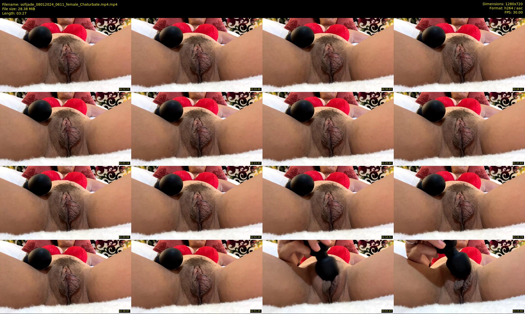 sofijade — 4 minute Chaturbate female cam show recording, 720p, Jan 8, 2024