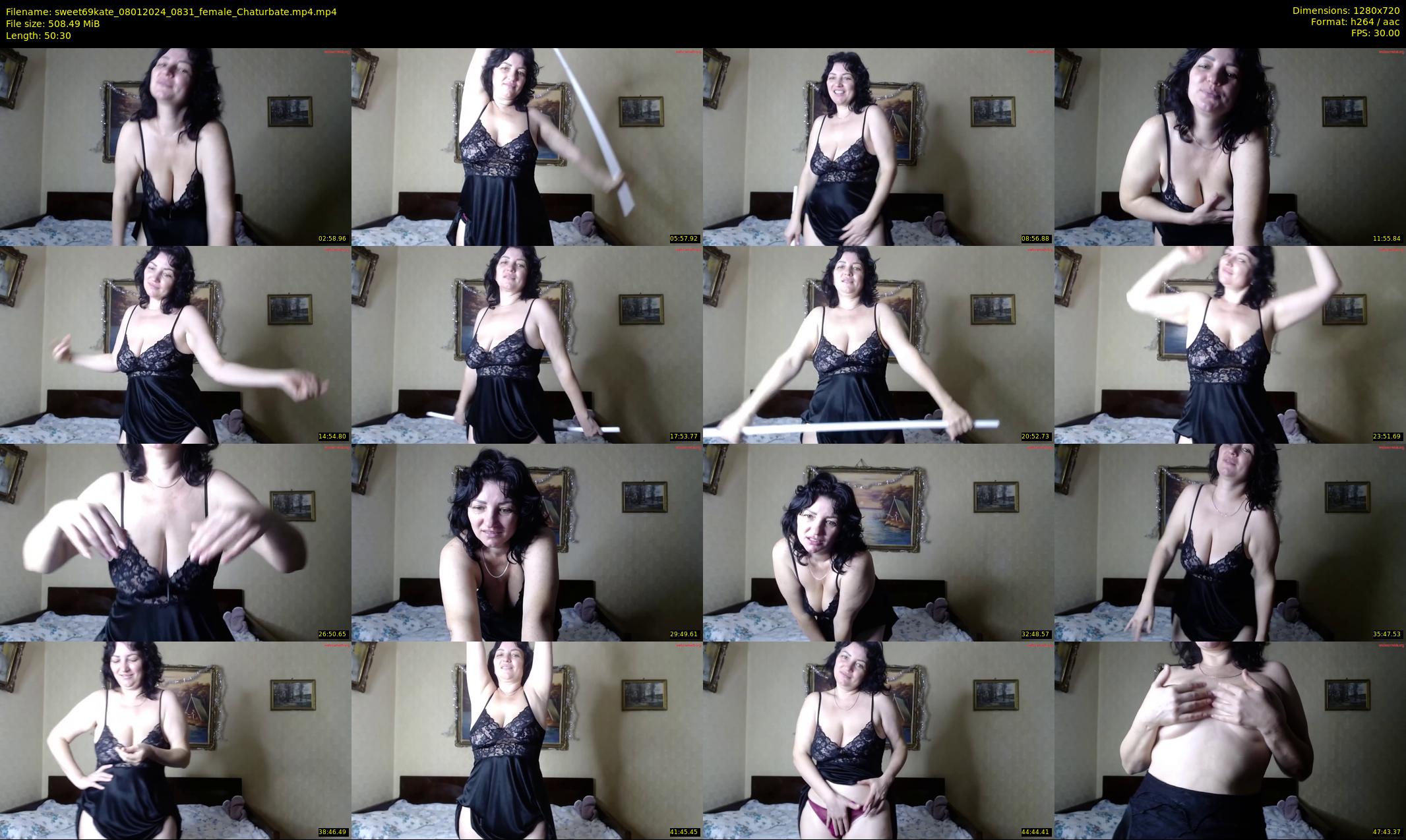 sweet69kate — 51 minute Chaturbate female cam show recording, 720p, Jan 8, 2024