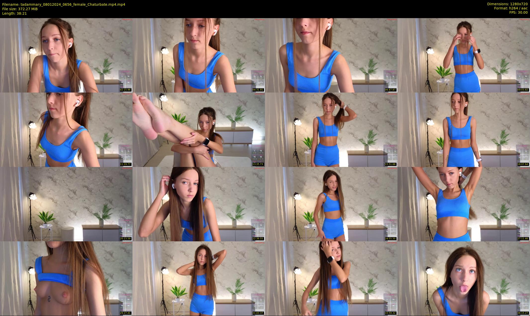 tadammary — 39 minute Chaturbate female cam show recording, 720p, Jan 8, 2024