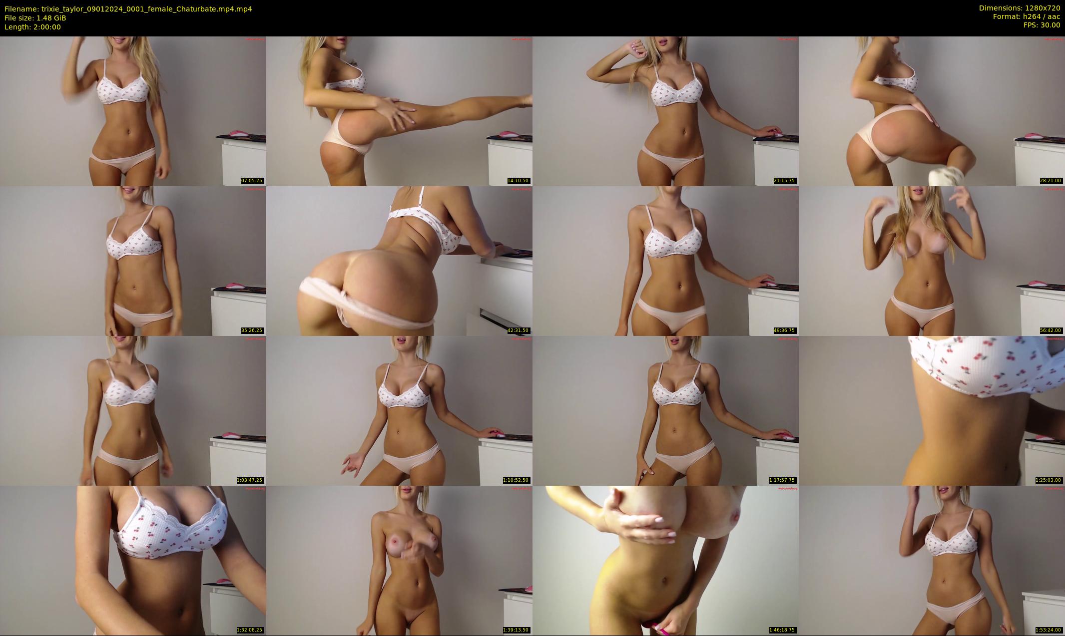 trixie_taylor — 120 minute Chaturbate female cam show recording, 720p, Jan 9, 2024