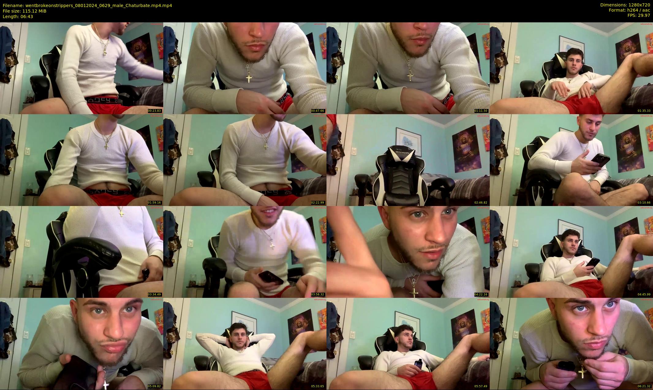 wentbrokeonstrippers — 7 minute Chaturbate male cam show recording, 720p, Jan 8, 2024