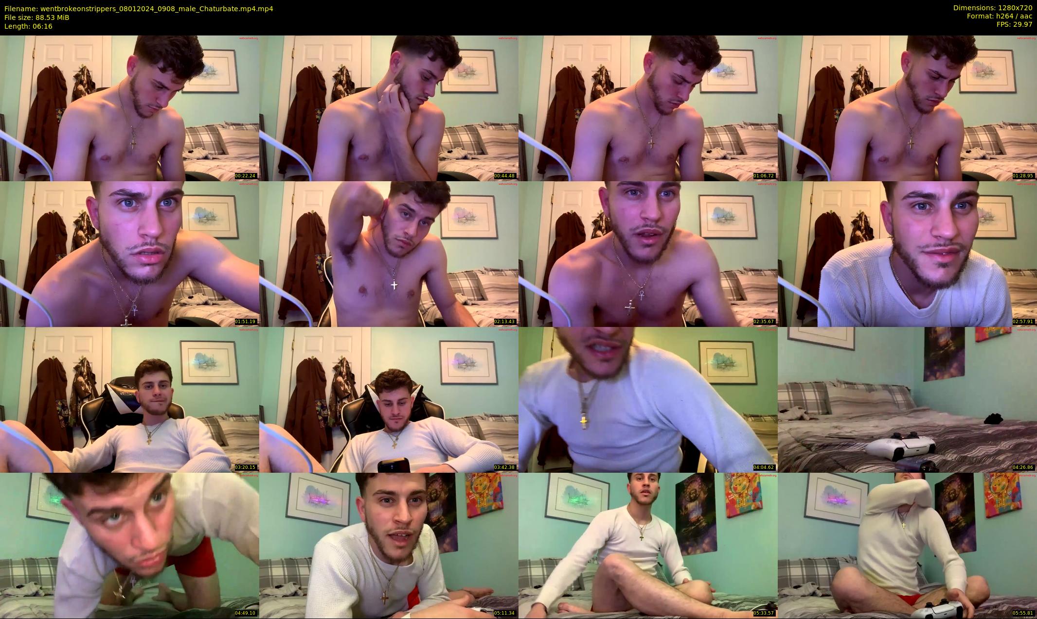 wentbrokeonstrippers — 7 minute Chaturbate male cam show recording, 720p, Jan 8, 2024