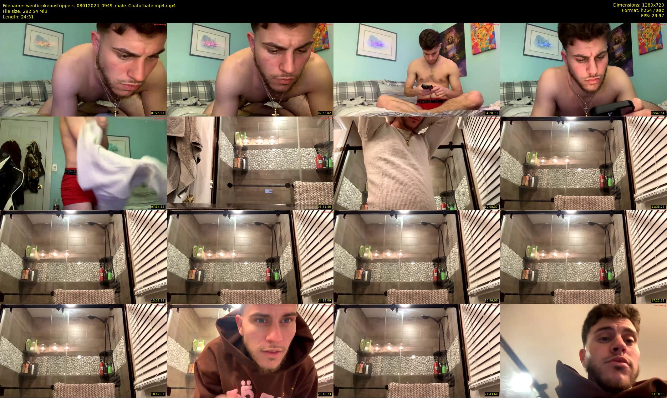 wentbrokeonstrippers — 25 minute Chaturbate male cam show recording, 720p, Jan 8, 2024