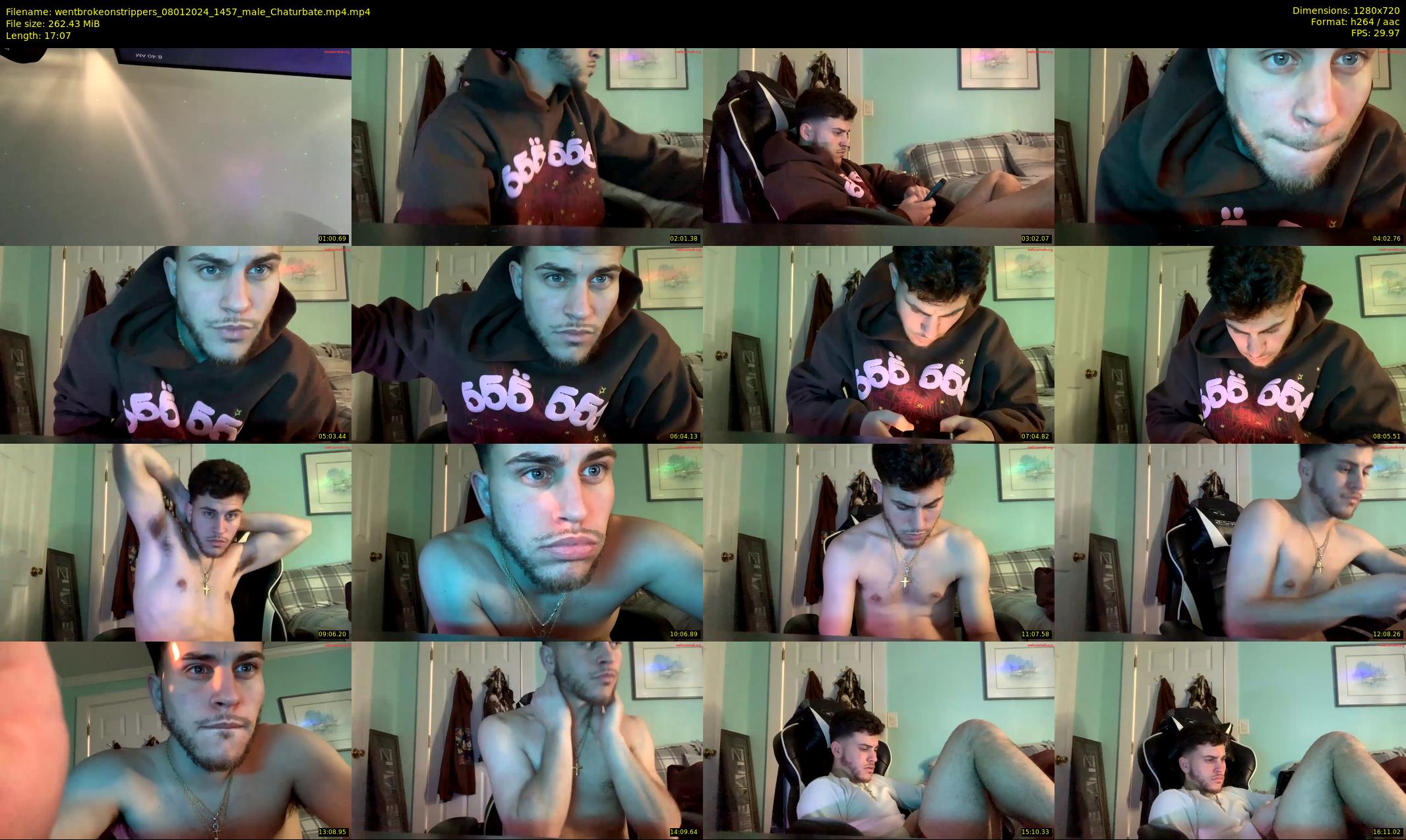 wentbrokeonstrippers — 18 minute Chaturbate male cam show recording, 720p, Jan 8, 2024