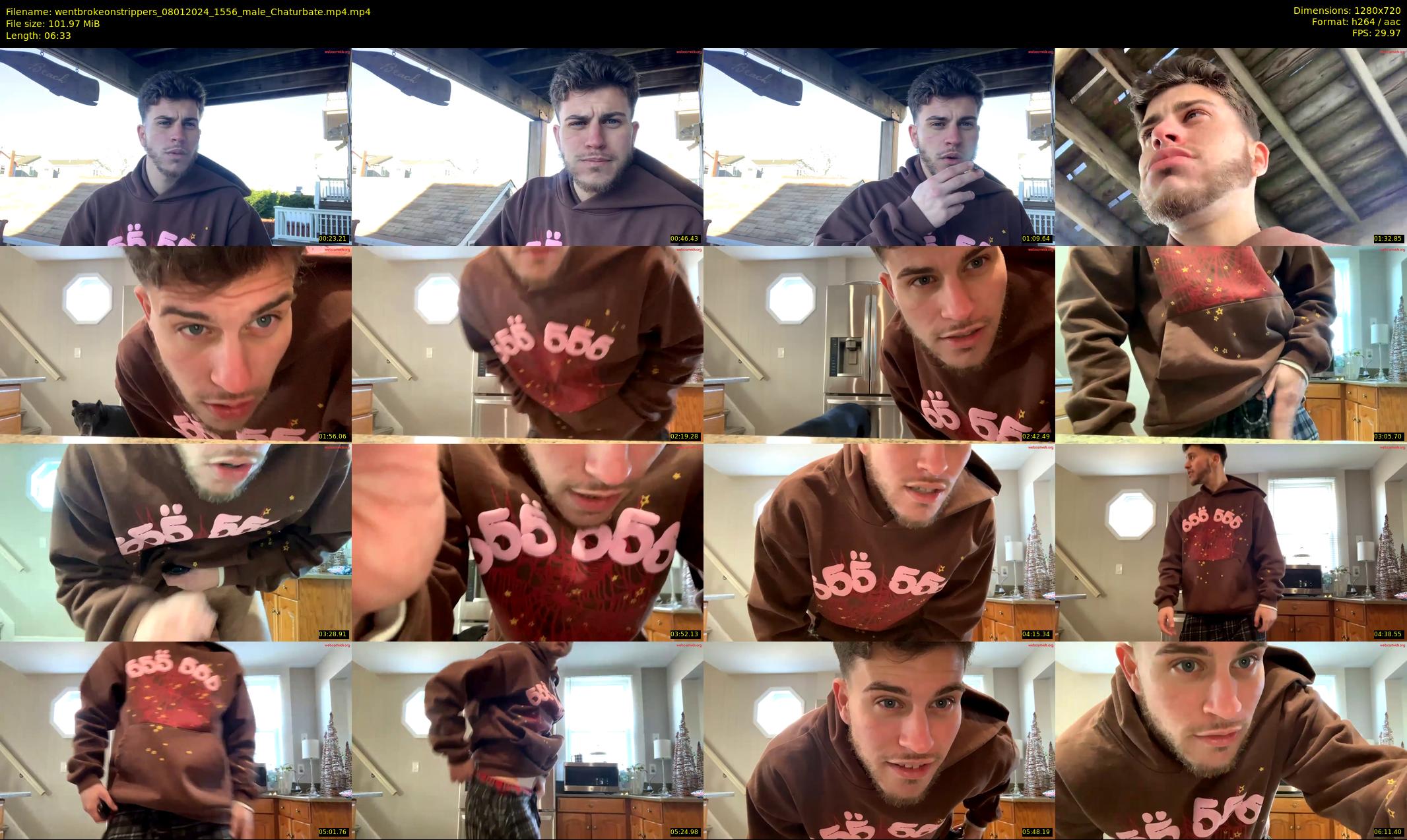 wentbrokeonstrippers — 7 minute Chaturbate male cam show recording, 720p, Jan 8, 2024