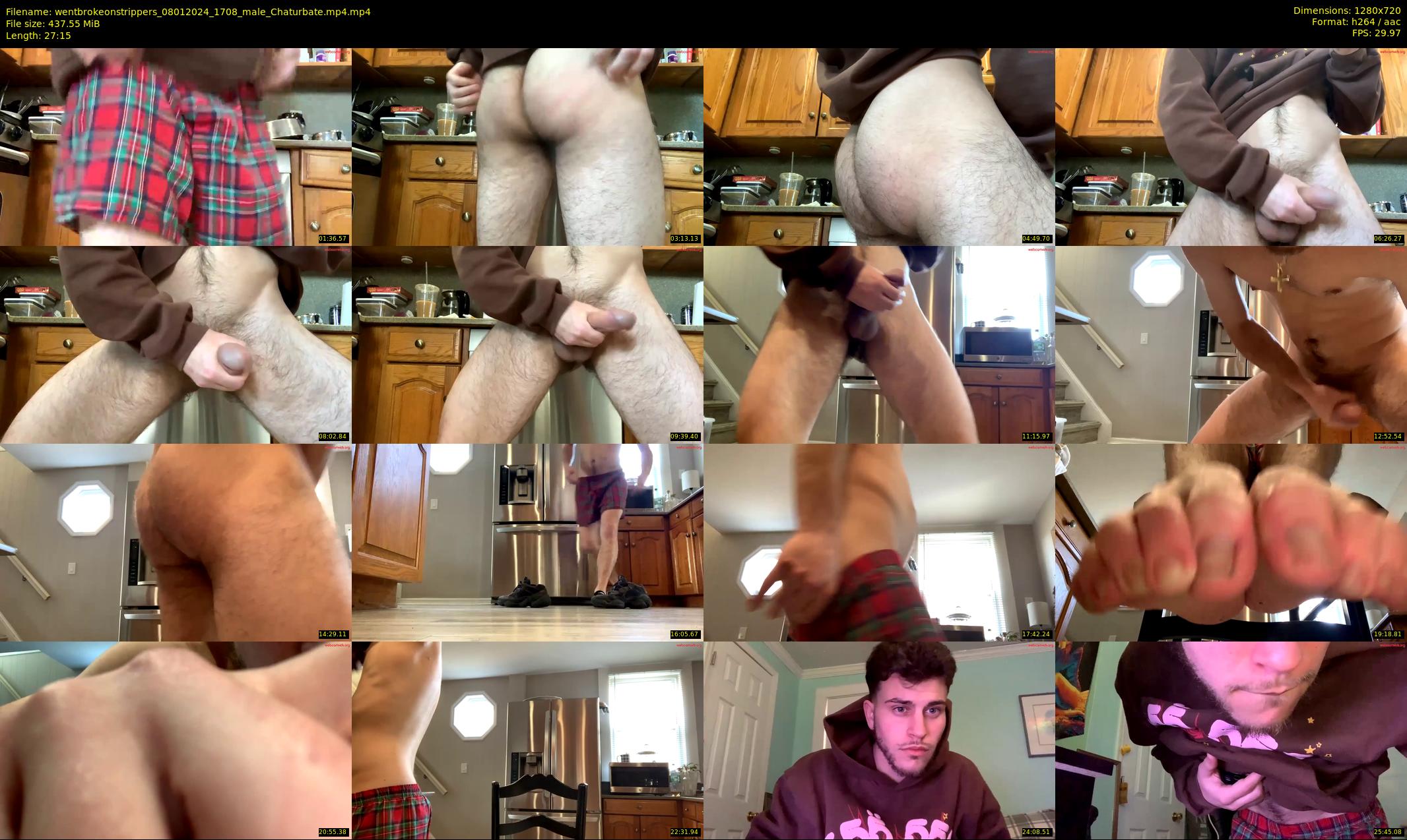 wentbrokeonstrippers — 28 minute Chaturbate male cam show recording, 720p, Jan 8, 2024