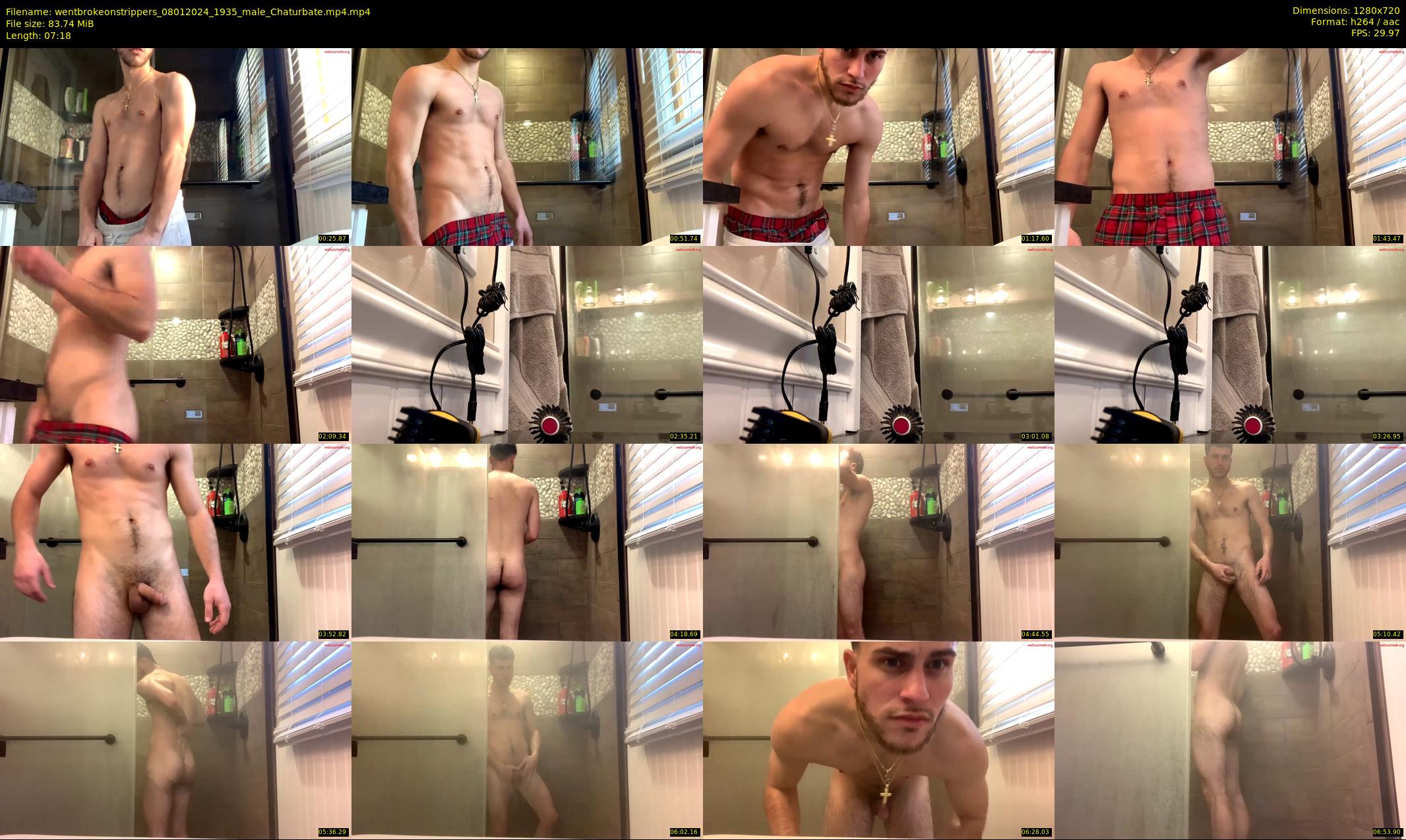 wentbrokeonstrippers — 8 minute Chaturbate male cam show recording, 720p, Jan 8, 2024