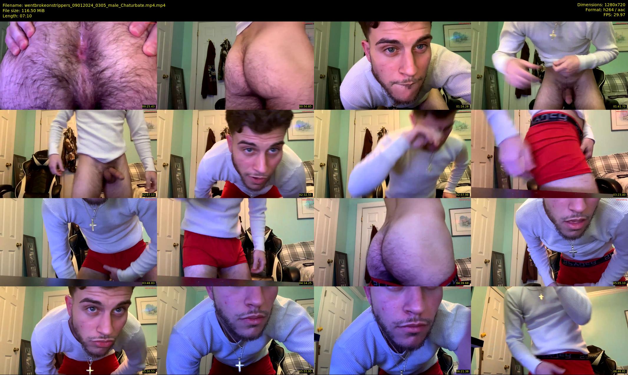 wentbrokeonstrippers — 8 minute Chaturbate male cam show recording, 720p, Jan 9, 2024
