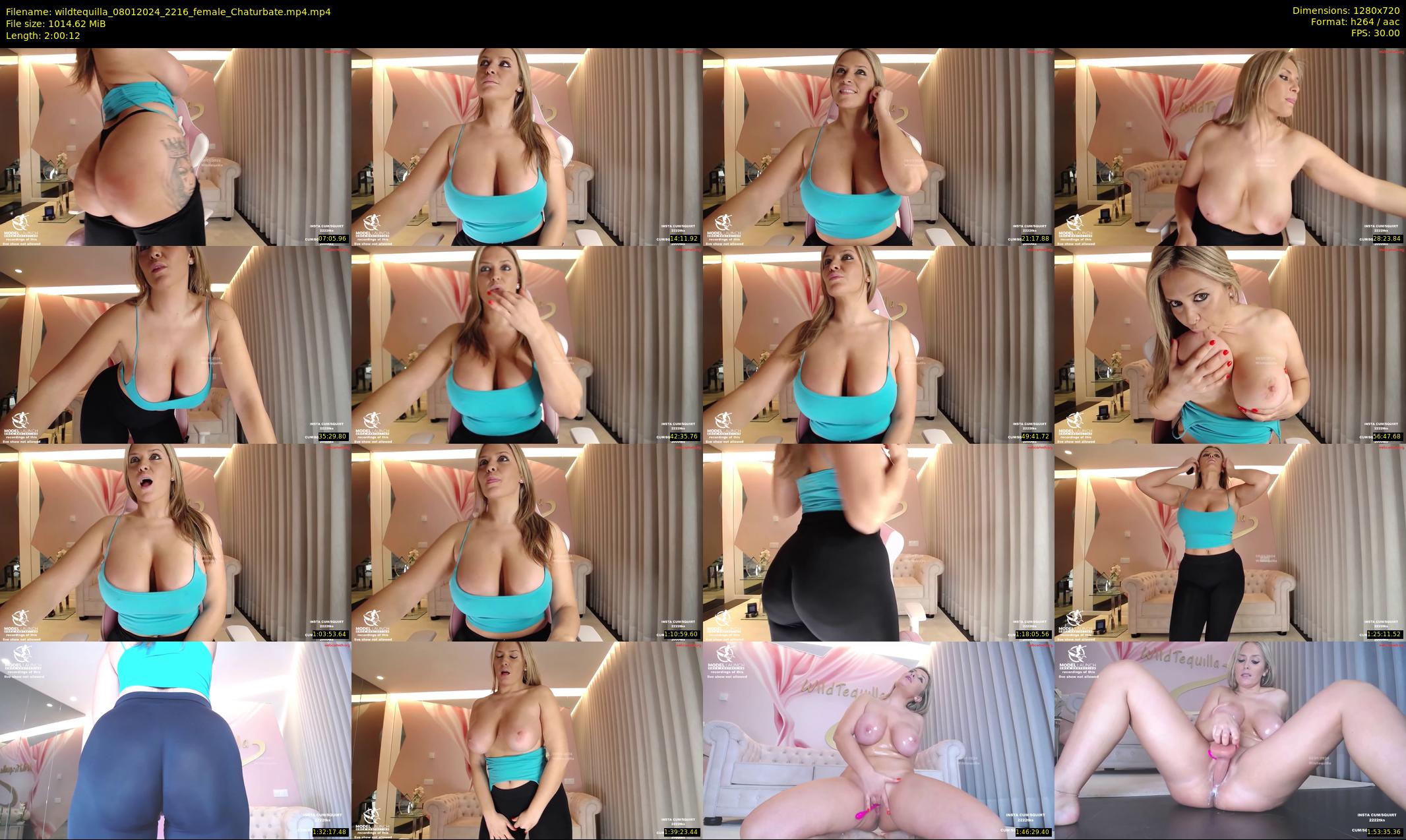 wildtequilla — 121 minute Chaturbate couple cam show recording, 720p, Jan 8, 2024