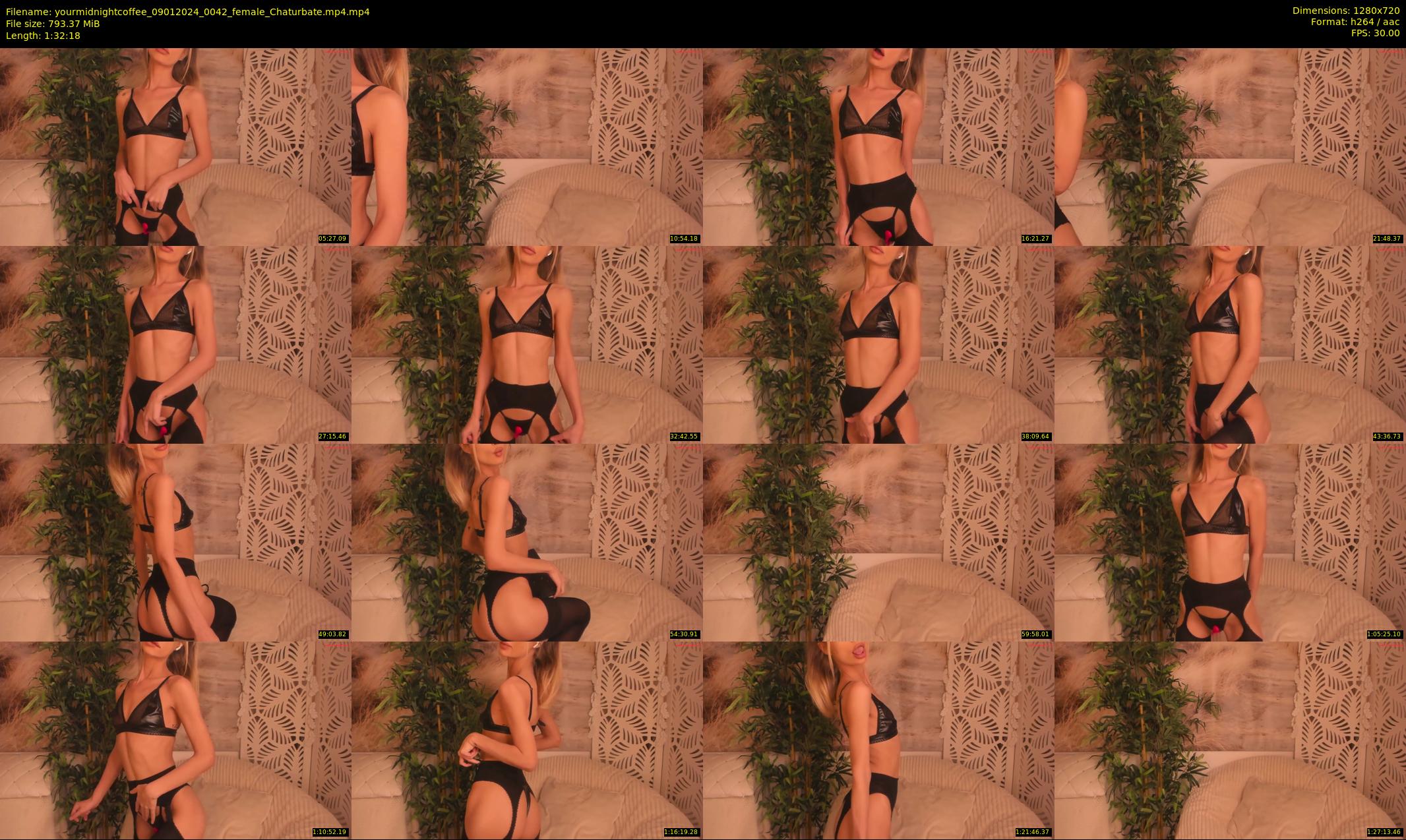 yourmidnightcoffee — 93 minute Chaturbate female cam show recording, 720p, Jan 9, 2024