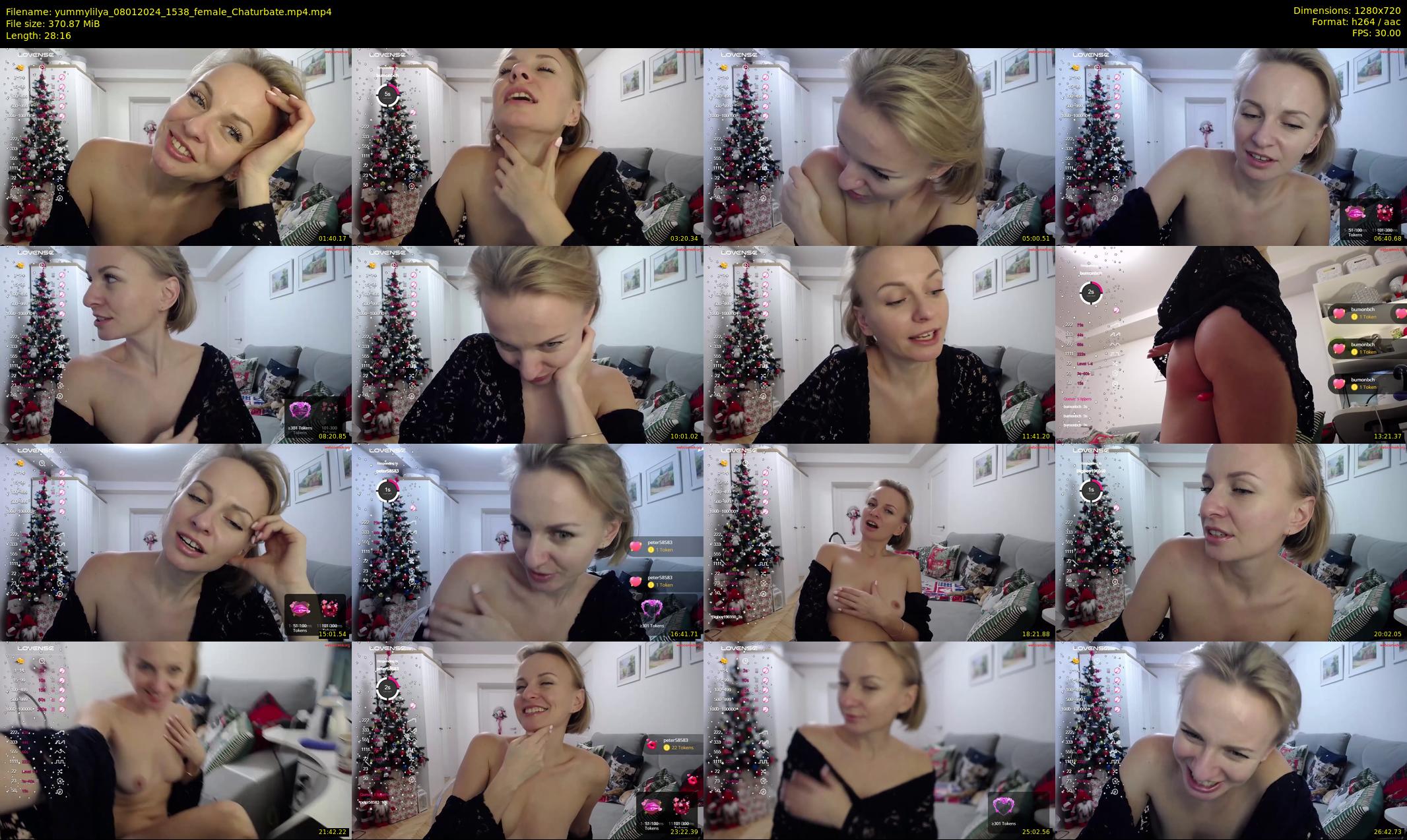 yummylilya — 29 minute Chaturbate female cam show recording, 720p, Jan 8, 2024