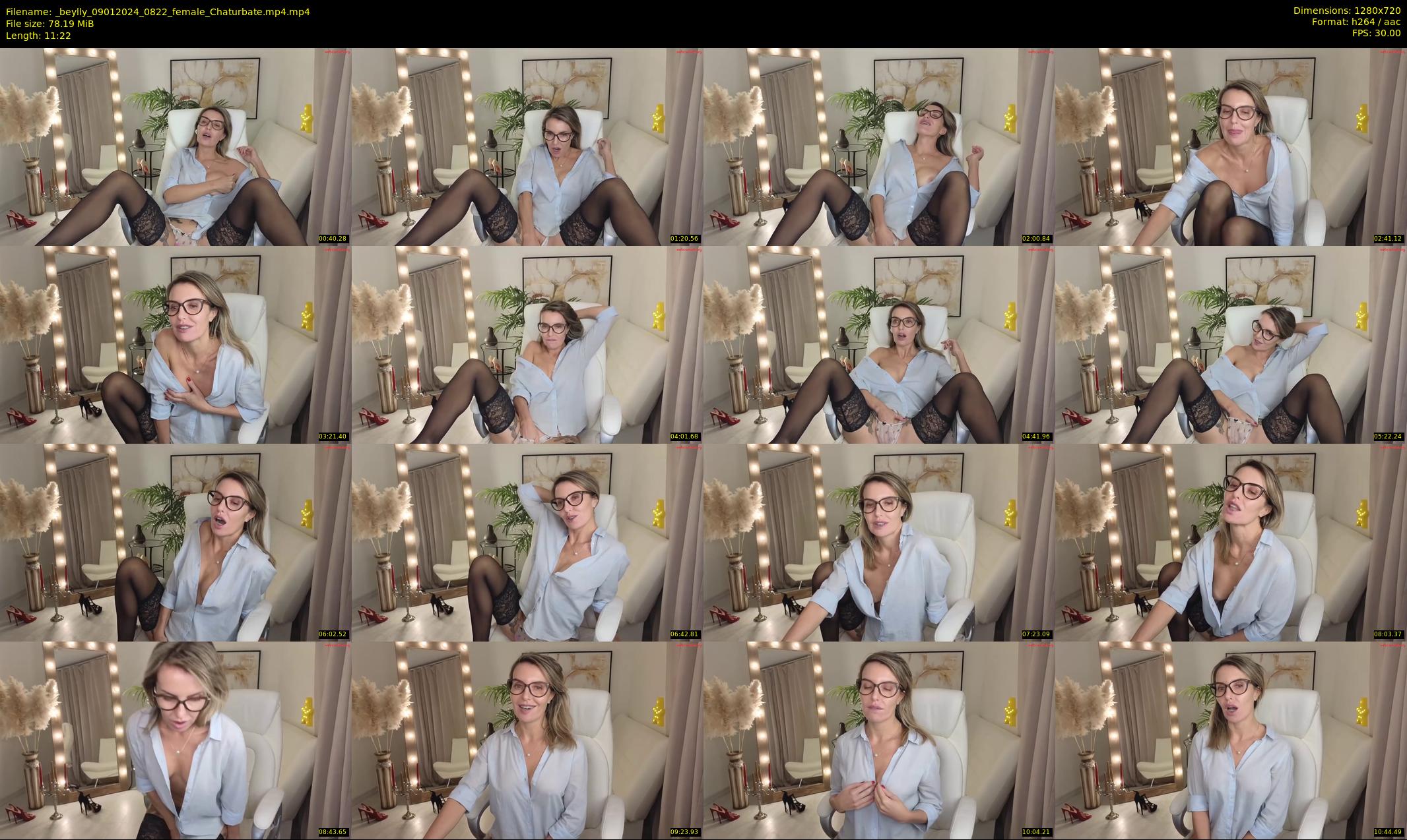 _beylly — 12 minute Chaturbate female cam show recording, 720p, Jan 9, 2024