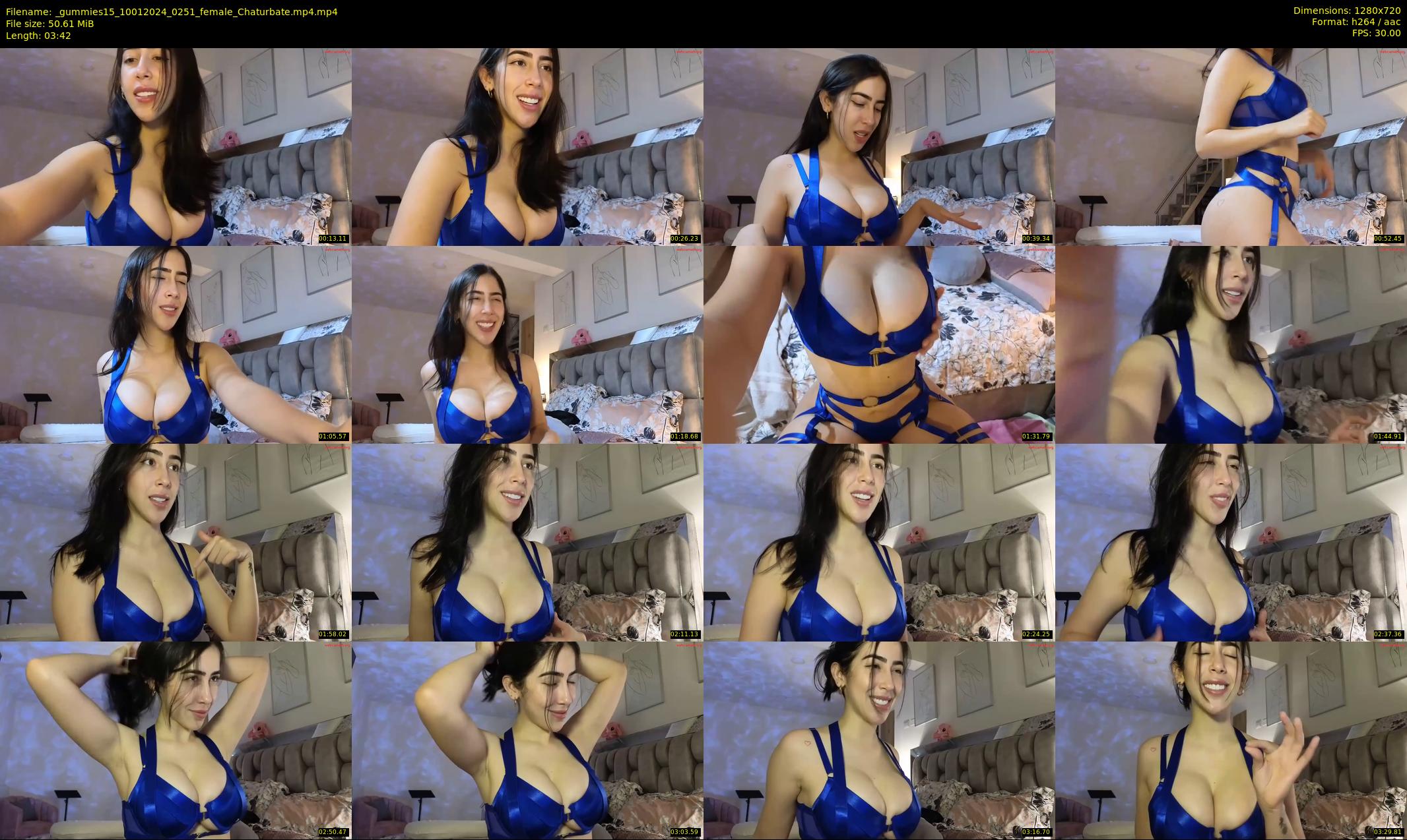 _gummies15 — 4 minute Chaturbate female cam show recording, 720p, Jan 10, 2024