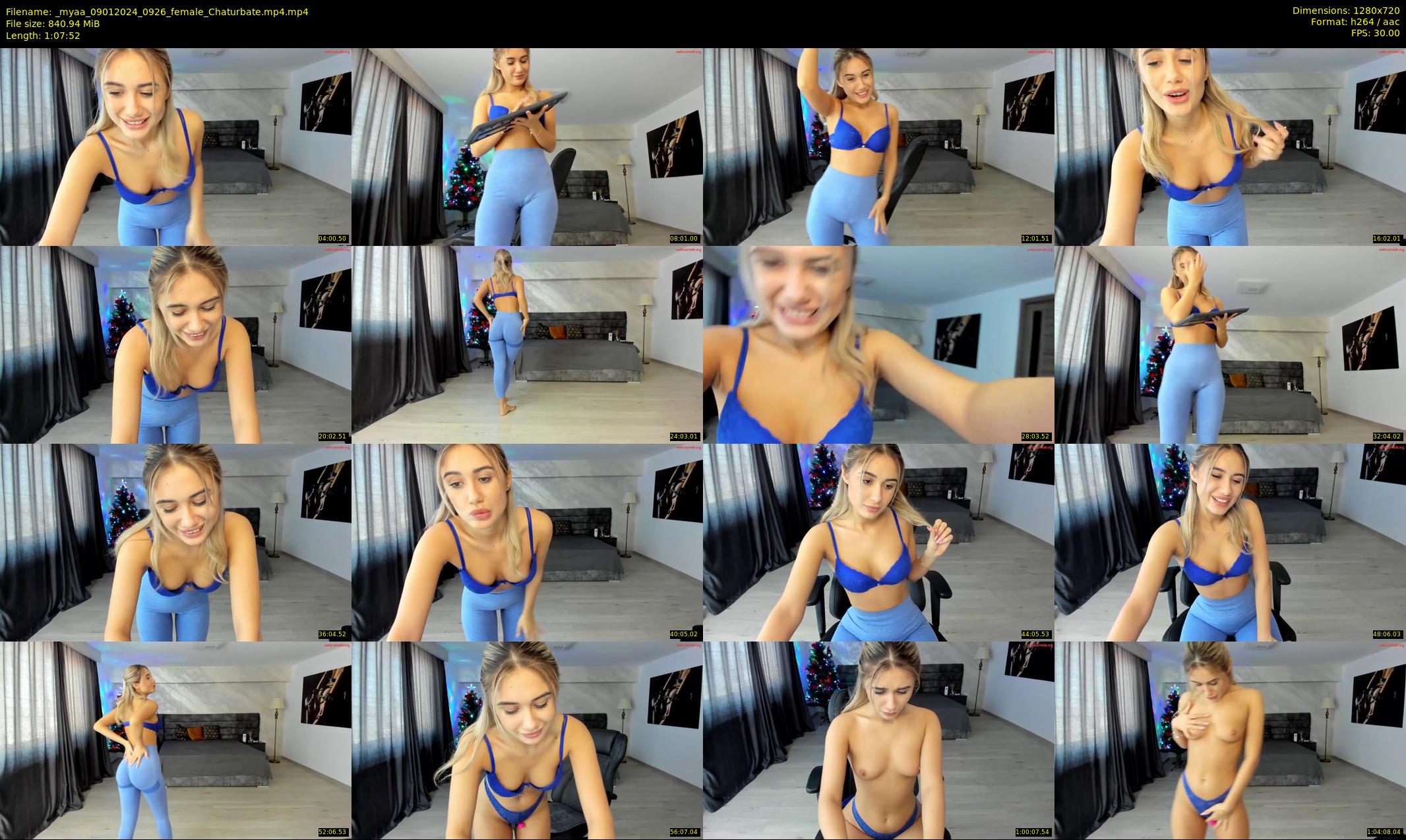 _myaa — 68 minute Chaturbate female cam show recording, 720p, Jan 9, 2024