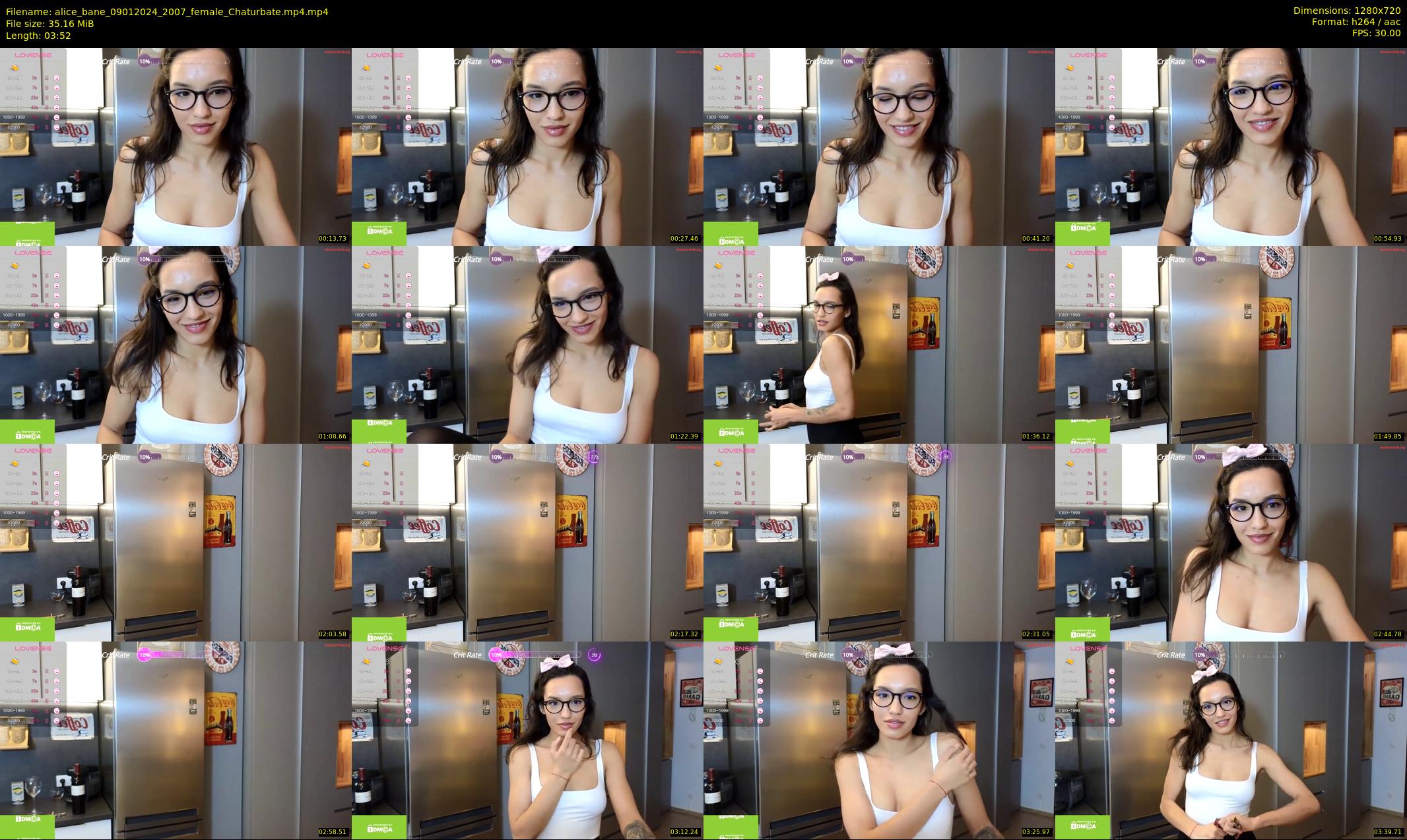 alice_bane — 4 minute Chaturbate female cam show recording, 720p, Jan 9, 2024