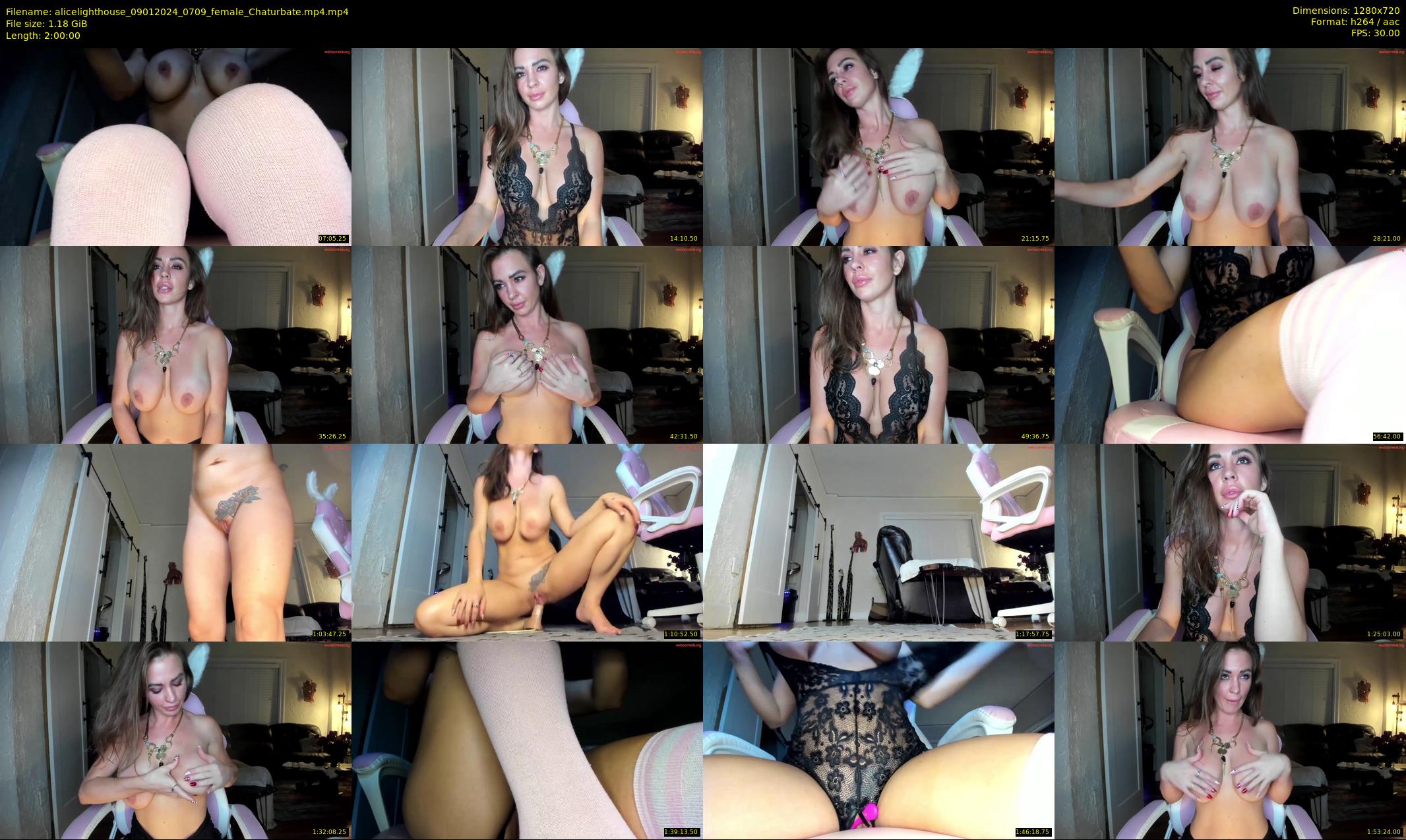 alicelighthouse — 120 minute Chaturbate female cam show recording, 720p, Jan 9, 2024
