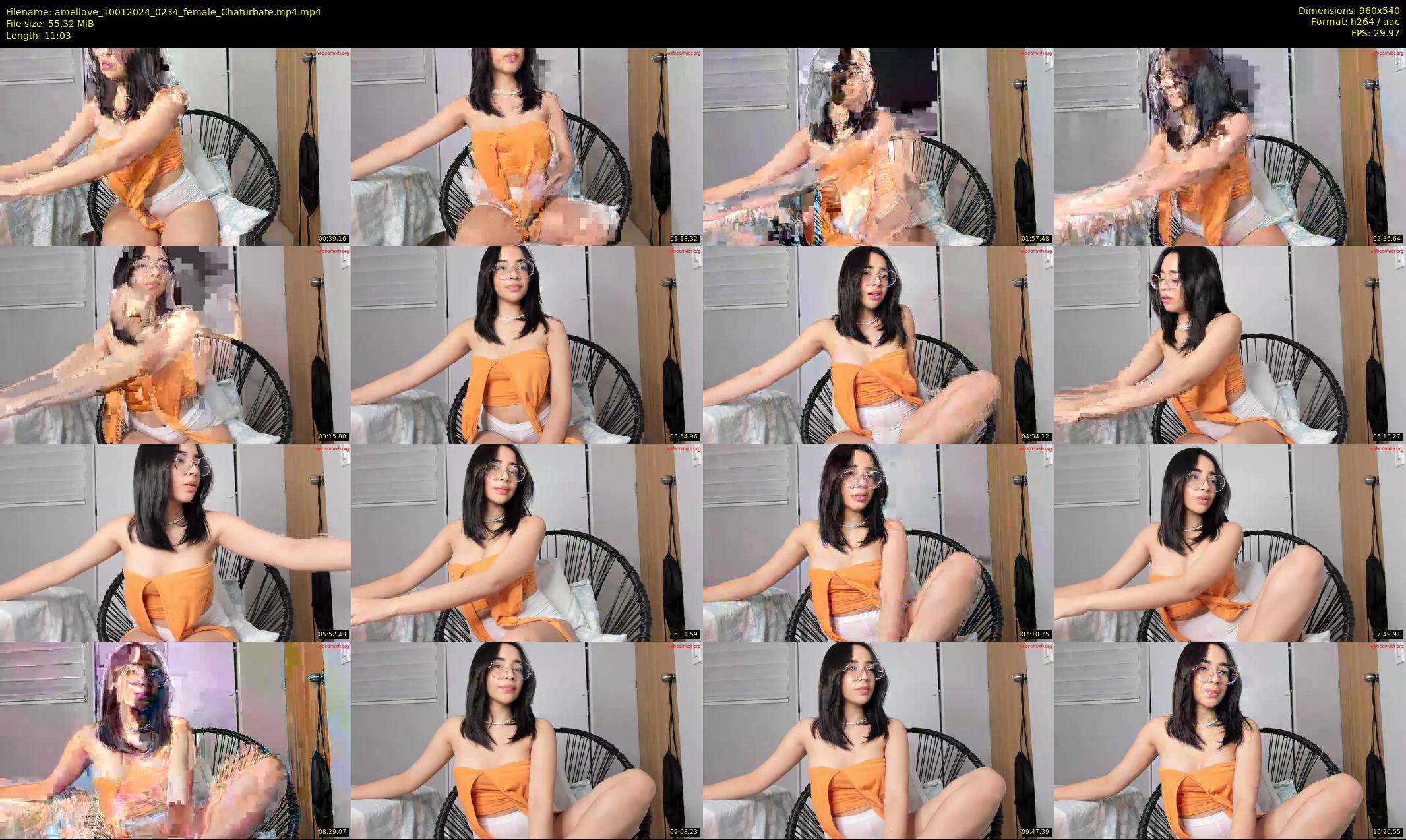 amellove — 12 minute Chaturbate female cam show recording, 480p, Jan 10, 2024
