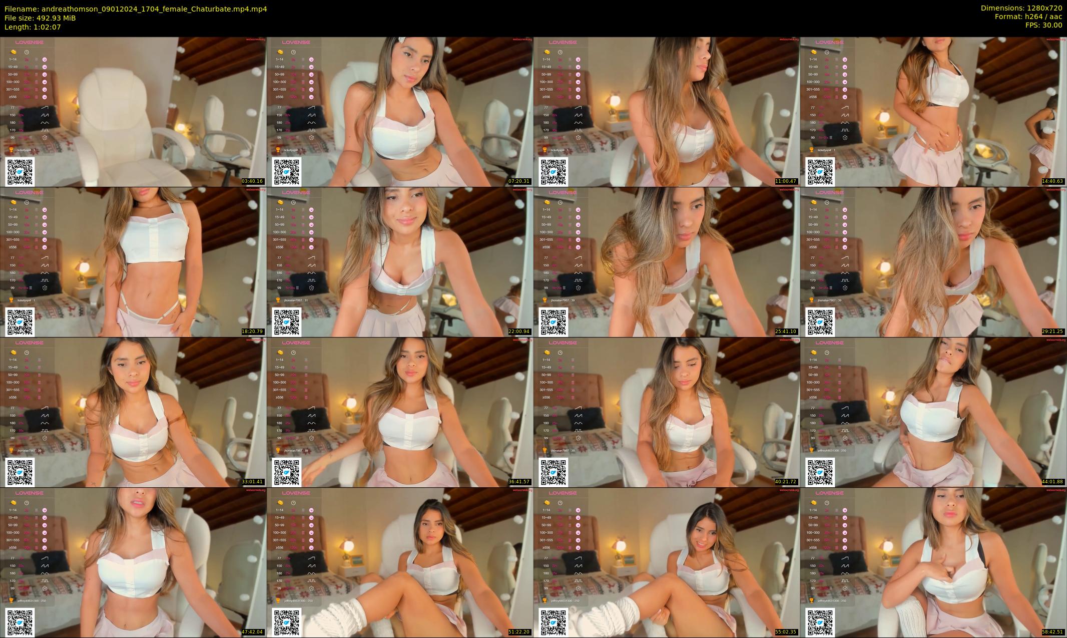 andreathomson — 63 minute Chaturbate female cam show recording, 720p, Jan 9, 2024