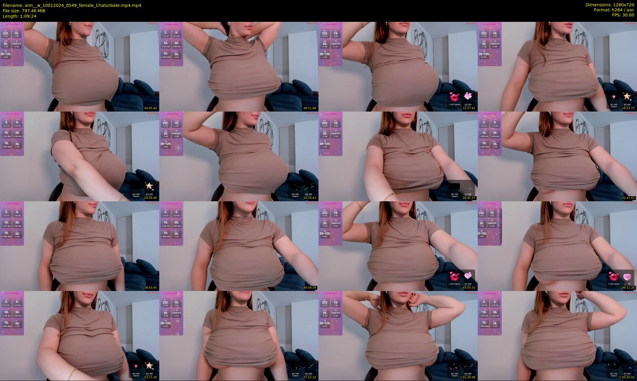 ann__w — 70 minute Chaturbate female cam show recording, 720p, Jan 10, 2024