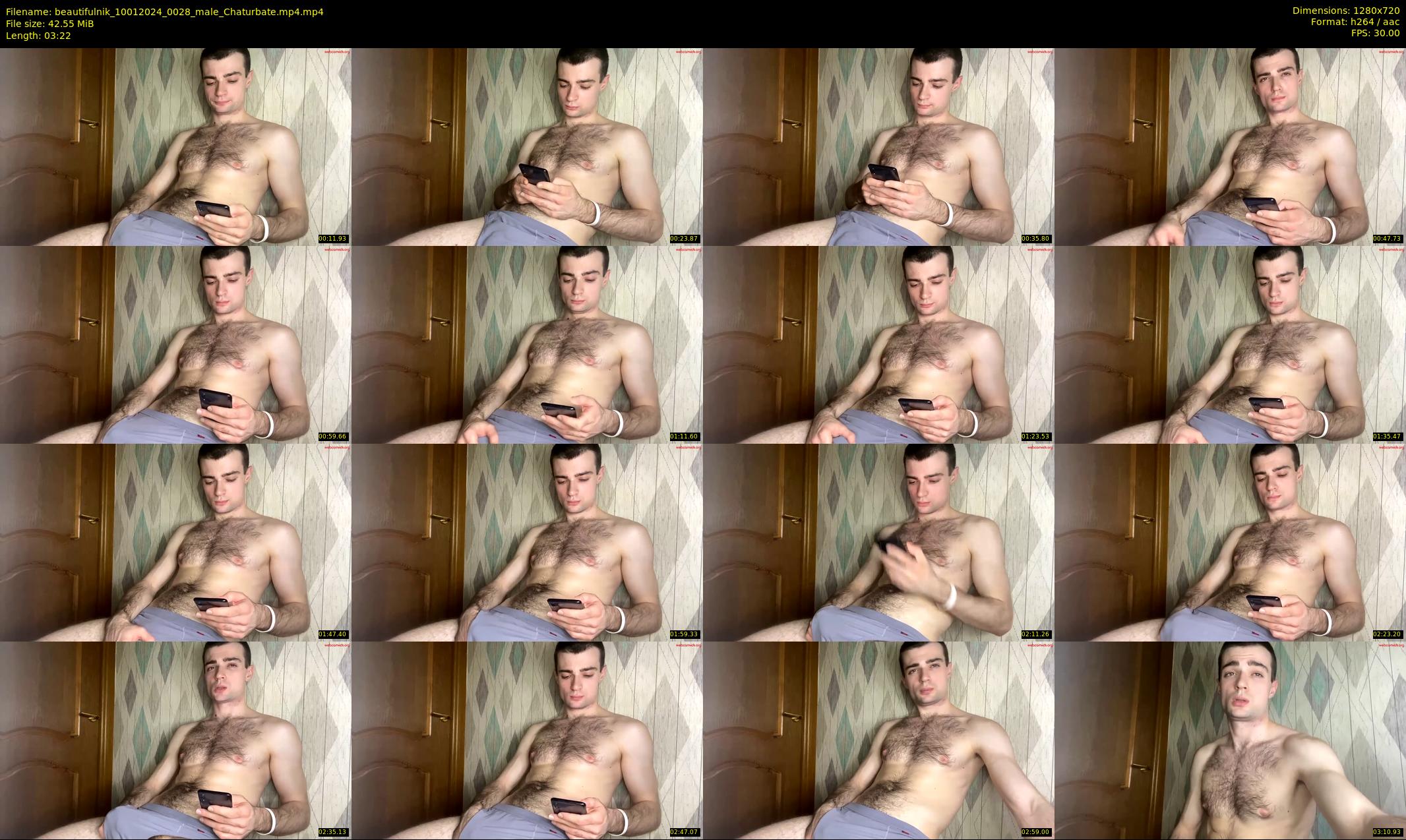 beautifulnik — 4 minute Chaturbate male cam show recording, 720p, Jan 10, 2024