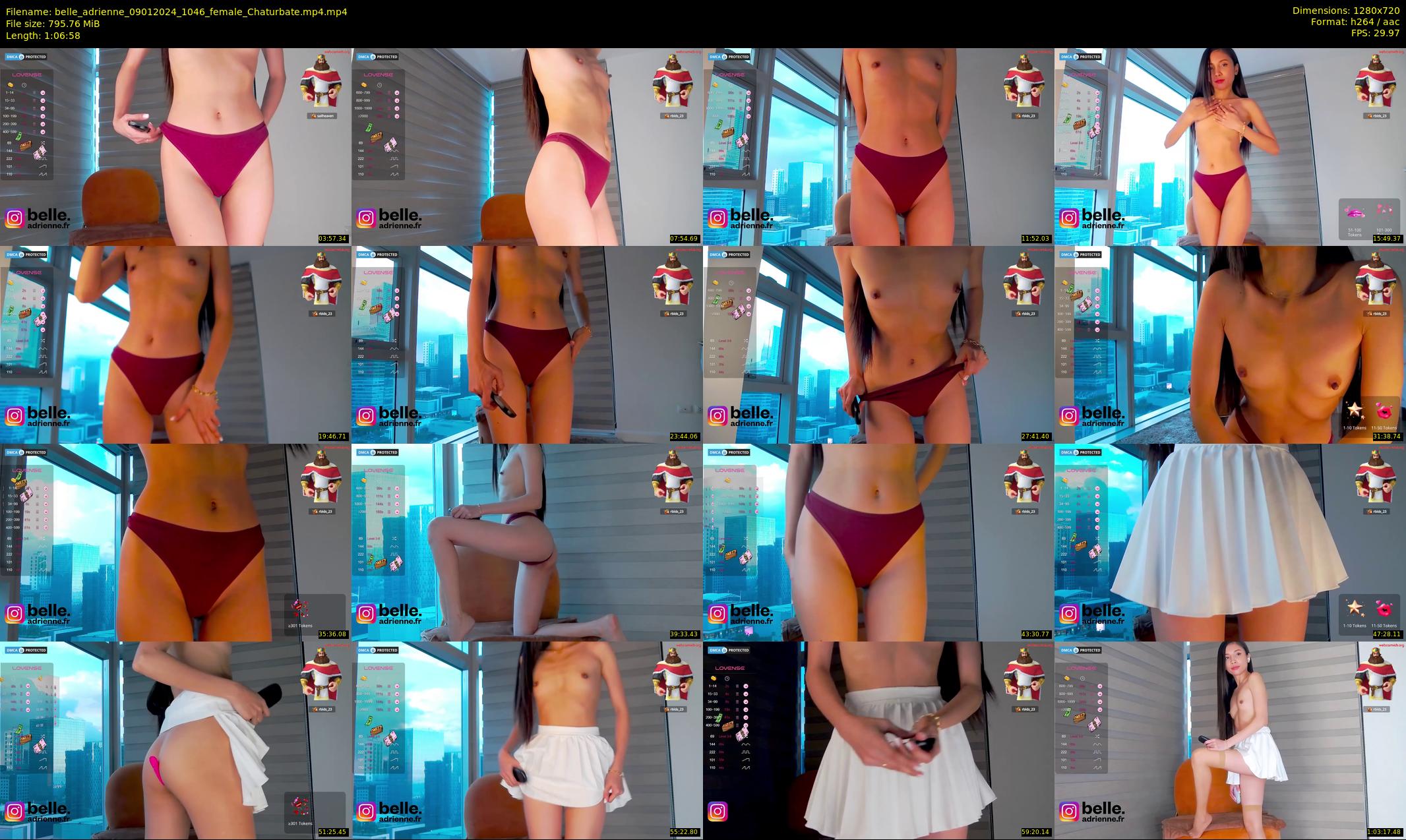 belle_adrienne — 67 minute Chaturbate couple cam show recording, 720p, Jan 9, 2024