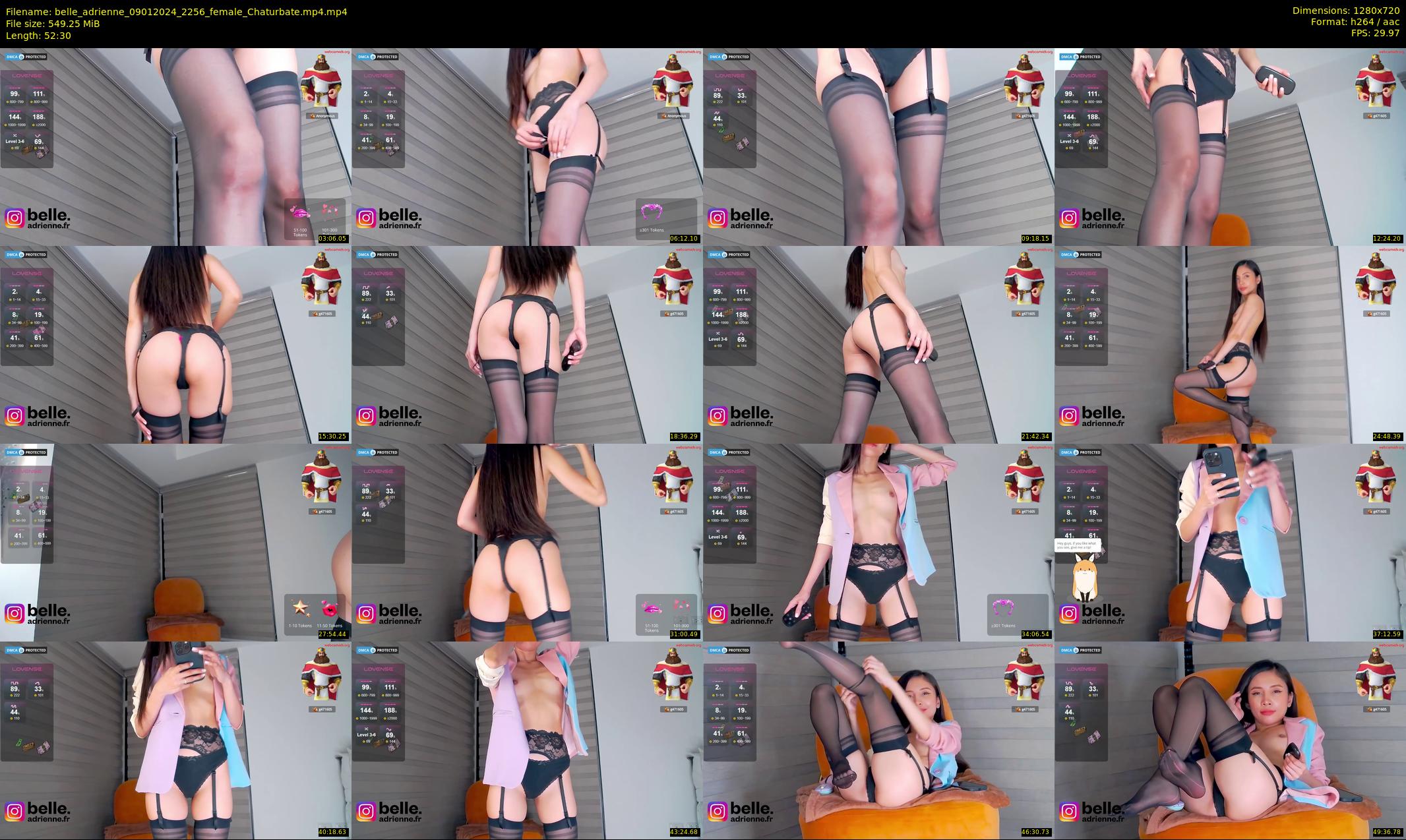 belle_adrienne — 53 minute Chaturbate couple cam show recording, 720p, Jan 9, 2024