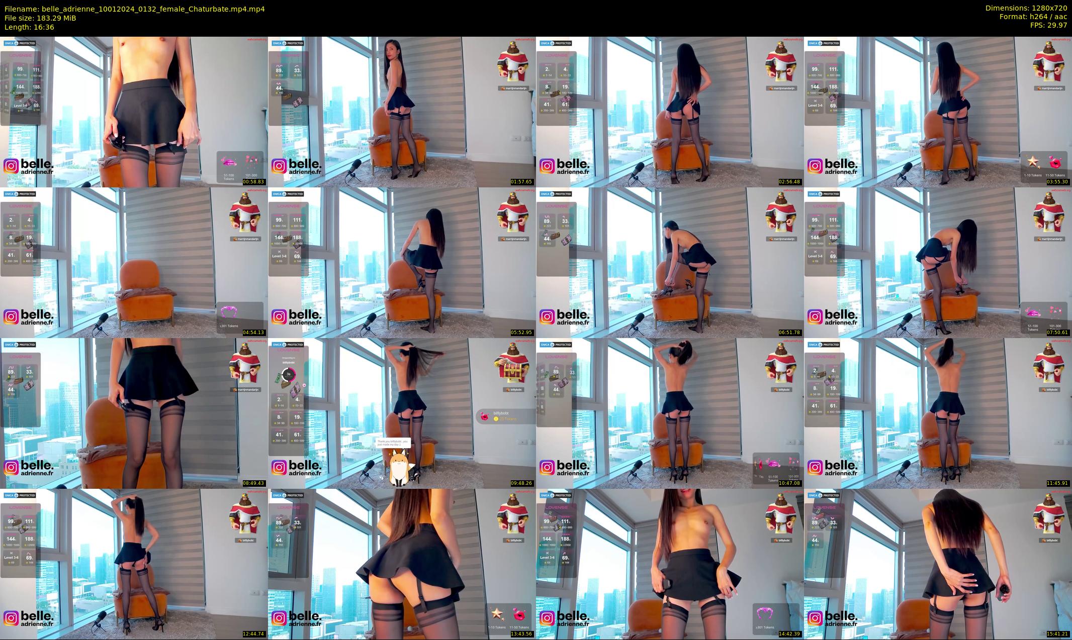 belle_adrienne — 17 minute Chaturbate couple cam show recording, 720p, Jan 10, 2024