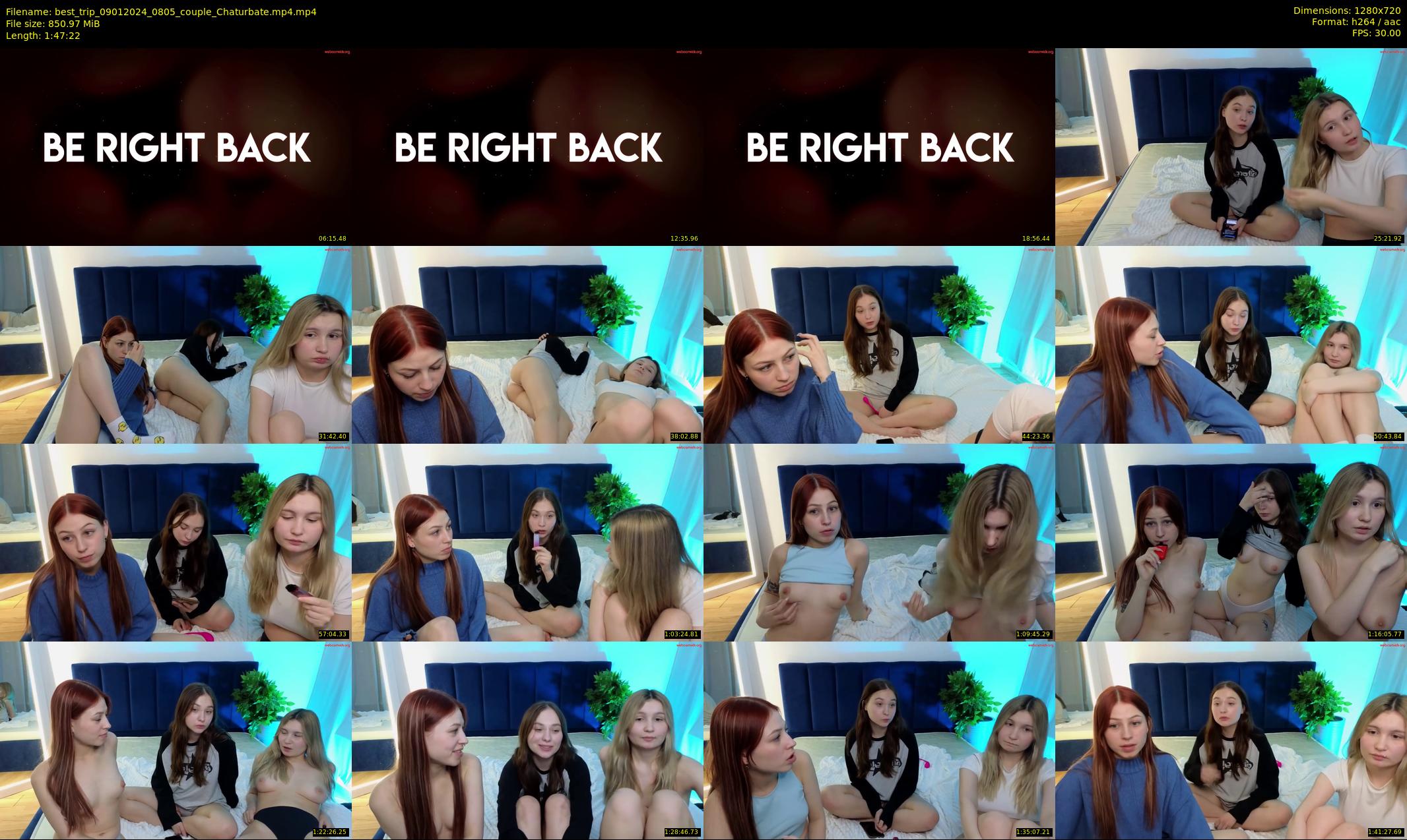 best_trip — 108 minute Chaturbate couple cam show recording, 720p, Jan 9, 2024