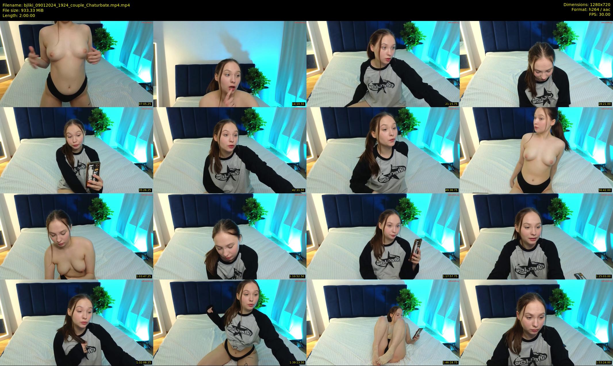 bjliki — 120 minute Chaturbate couple cam show recording, 720p, Jan 9, 2024