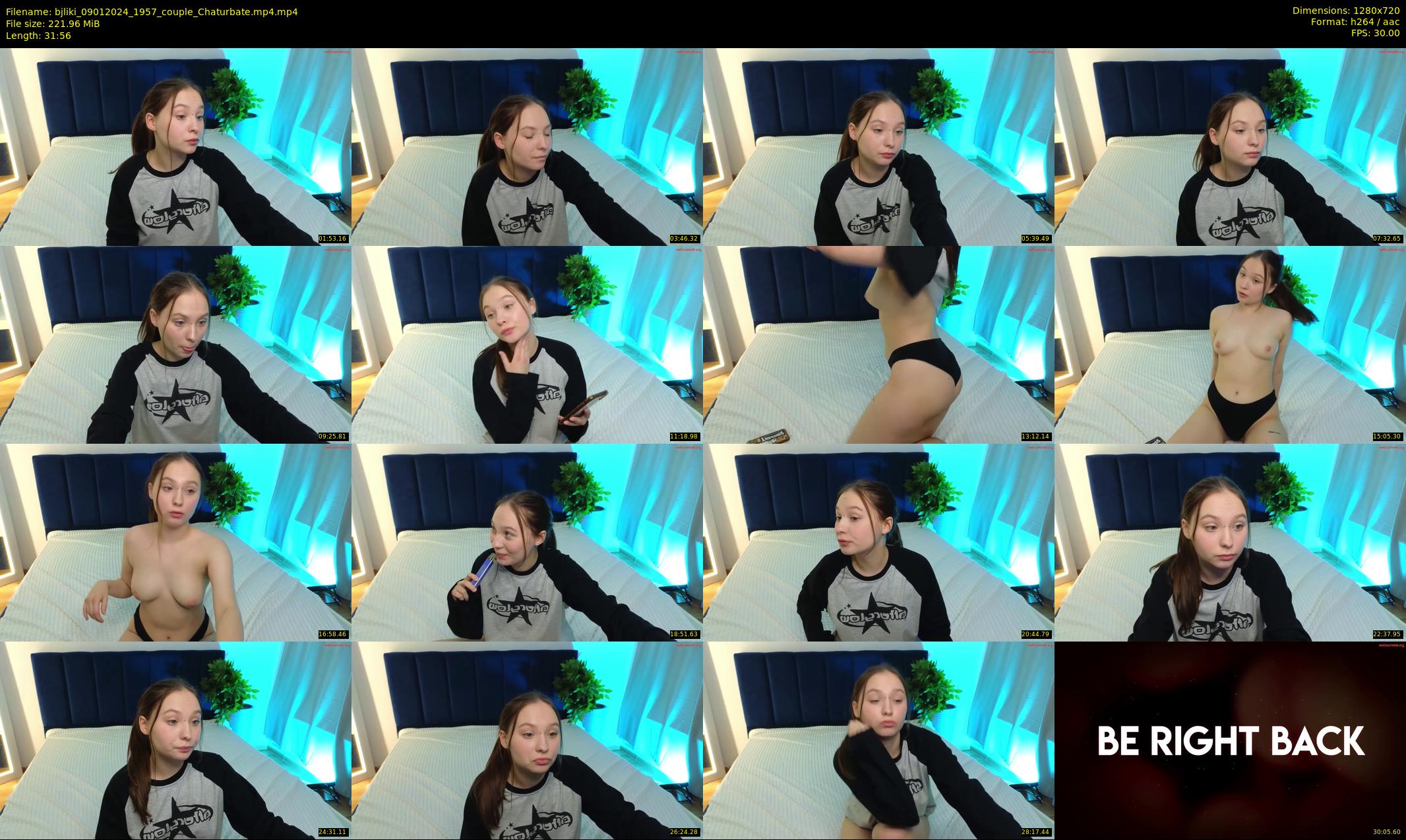 bjliki — 32 minute Chaturbate couple cam show recording, 720p, Jan 9, 2024