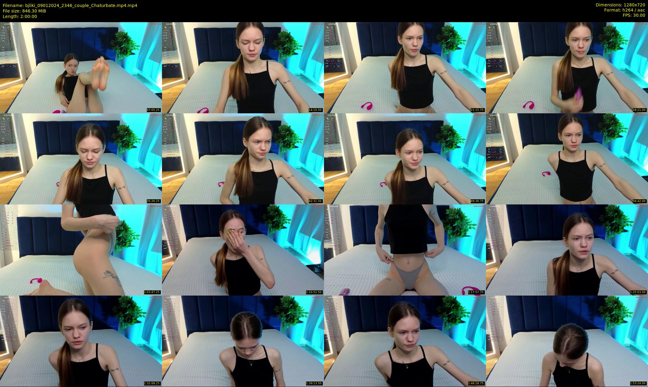 bjliki — 120 minute Chaturbate couple cam show recording, 720p, Jan 9, 2024