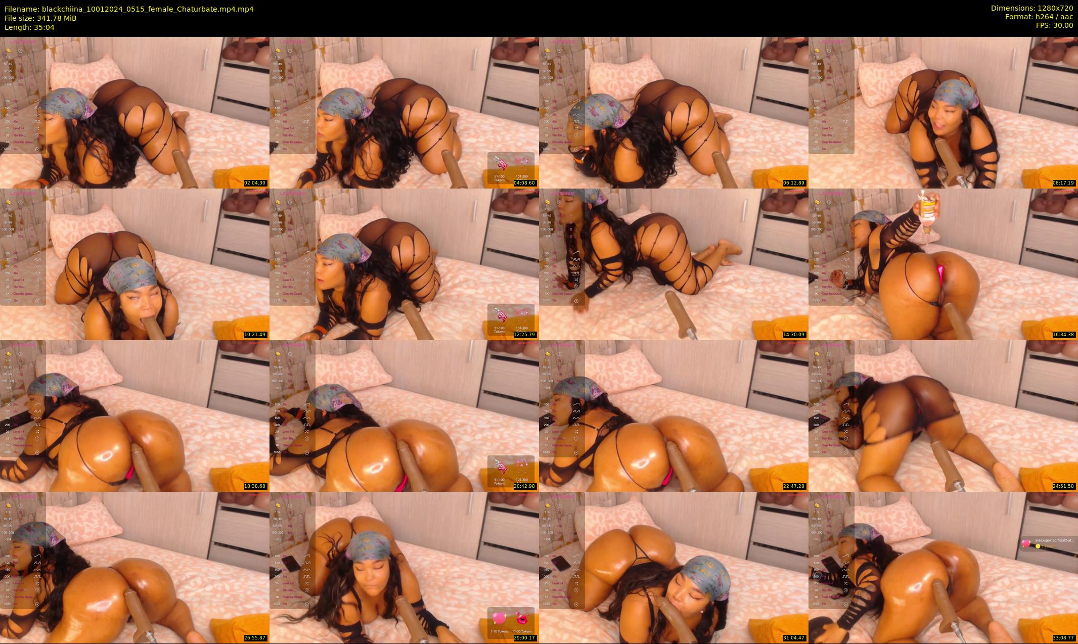 blackchiina — 36 minute Chaturbate female cam show recording, 720p, Jan 10, 2024