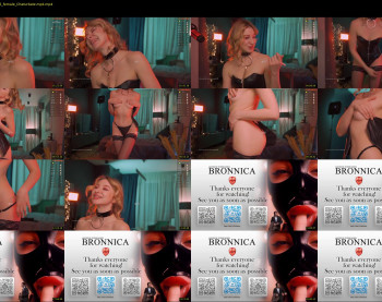 bronnica — 24 minute Chaturbate female cam show recording, 720p, Jan 9, 2024