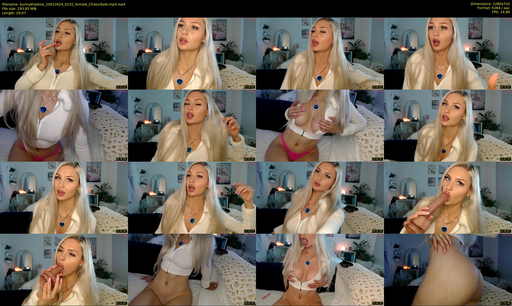 bunnykhalessi — 30 minute Chaturbate female cam show recording, 720p, Jan 10, 2024