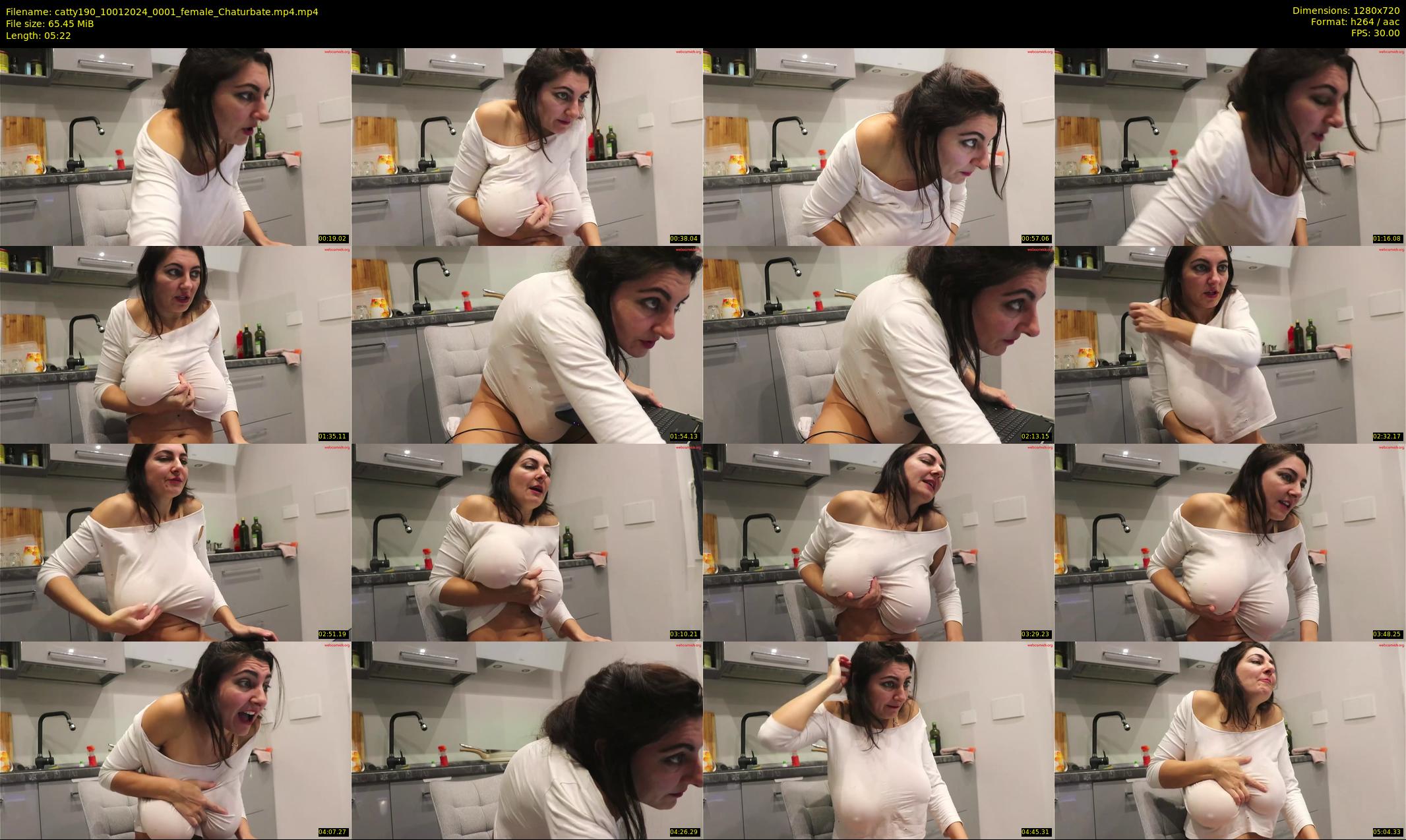 catty190 — 6 minute Chaturbate female cam show recording, 720p, Jan 10, 2024
