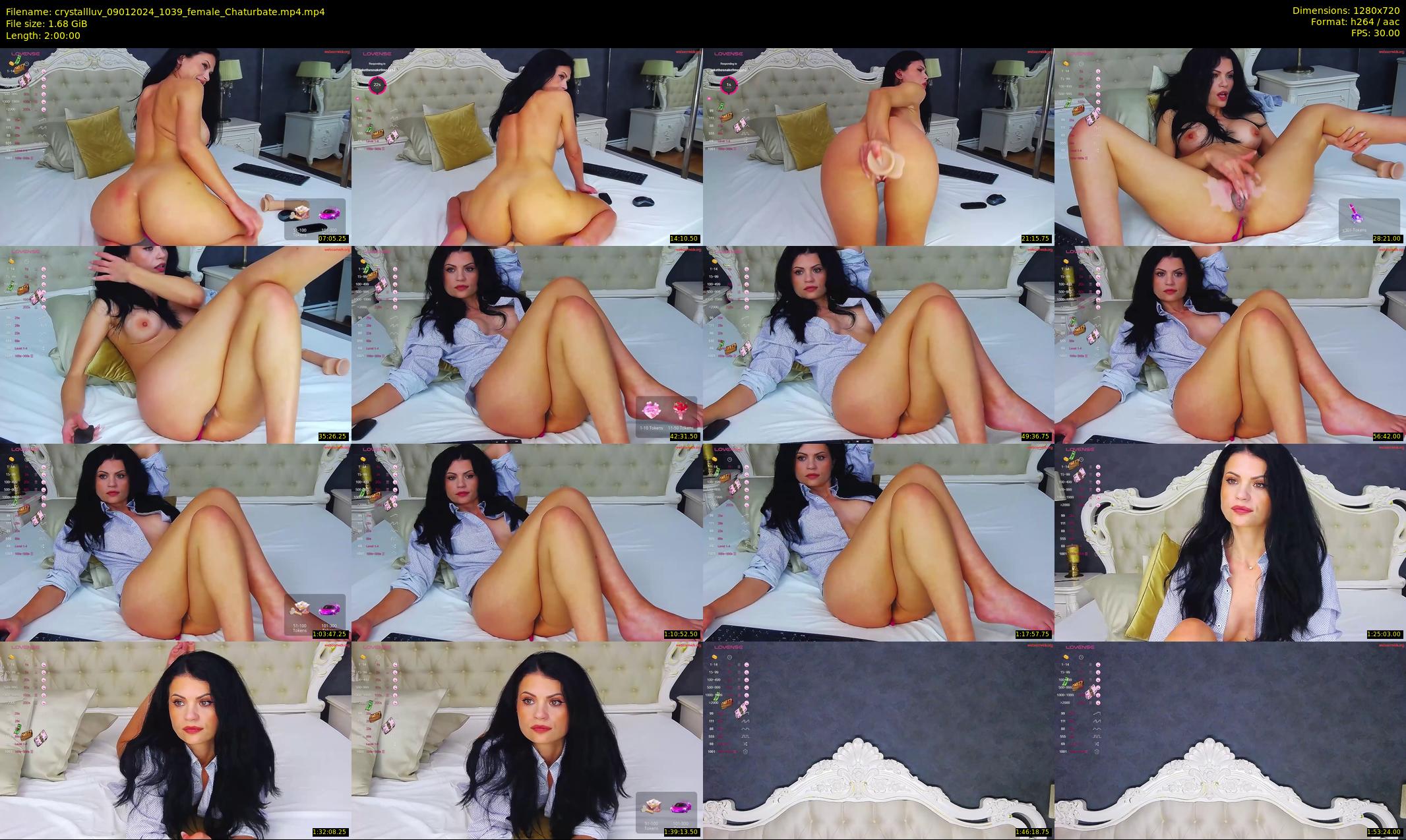 crystallluv — 120 minute Chaturbate female cam show recording, 720p, Jan 9, 2024