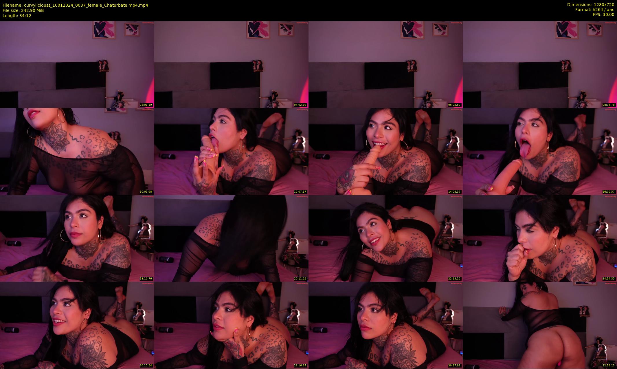 curvyliciouss — 35 minute Chaturbate female cam show recording, 720p, Jan 10, 2024