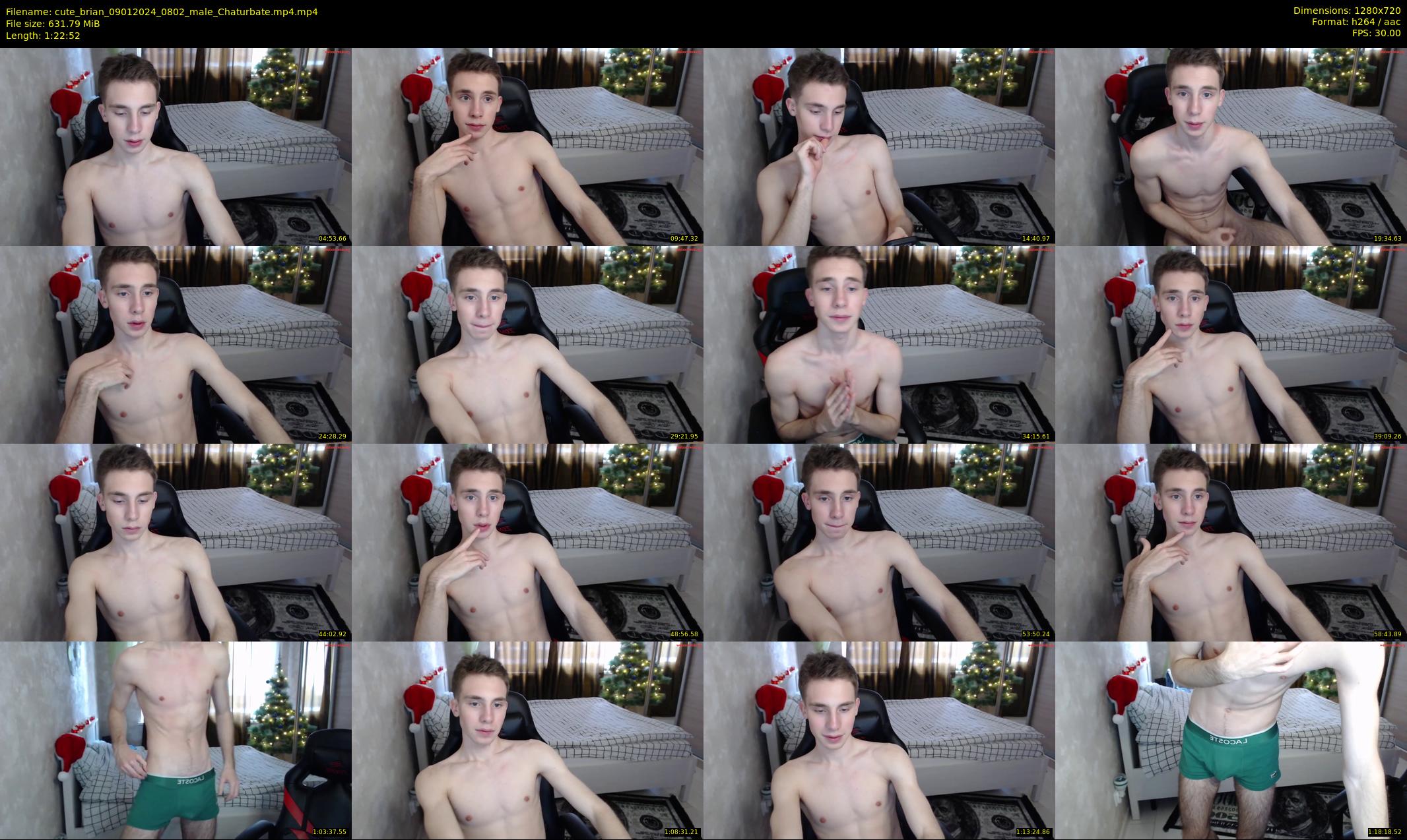 cute_brian — 83 minute Chaturbate male cam show recording, 720p, Jan 9, 2024