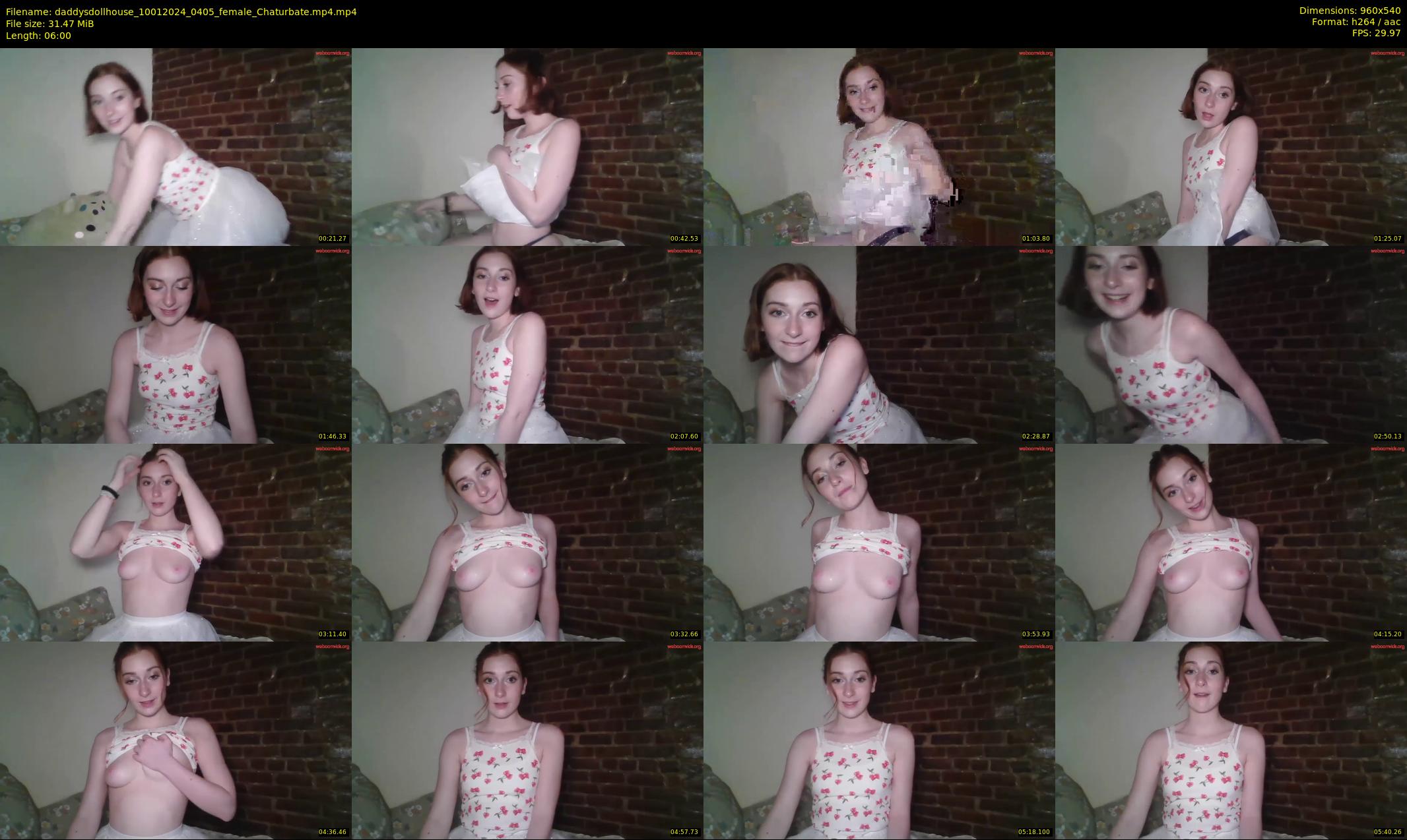 daddysdollhouse — 6 minute Chaturbate female cam show recording, 480p, Jan 10, 2024