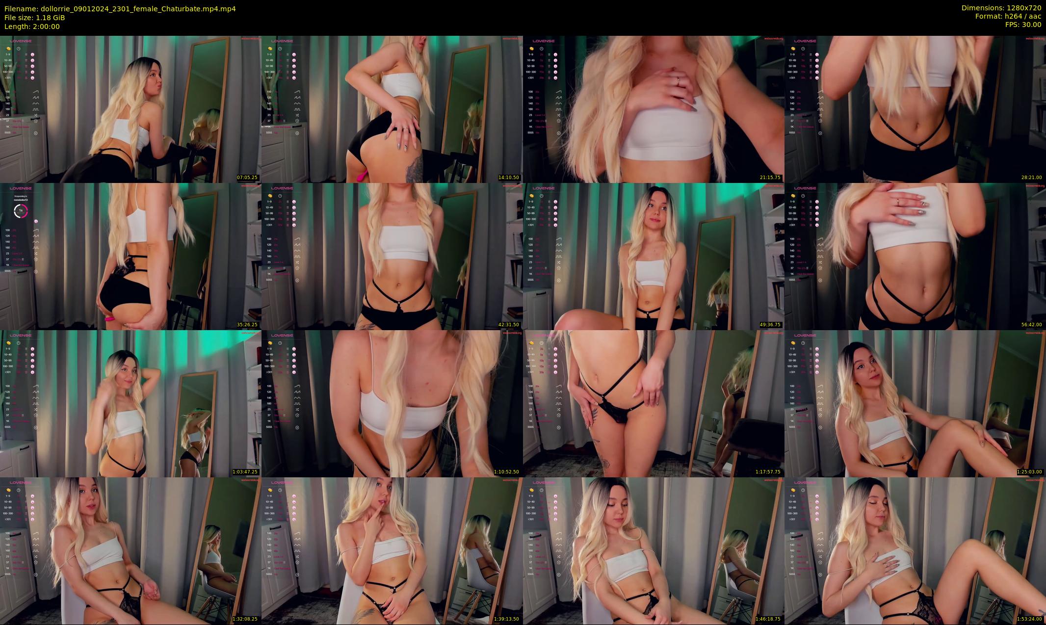 dollorrie — 120 minute Chaturbate couple cam show recording, 720p, Jan 9, 2024