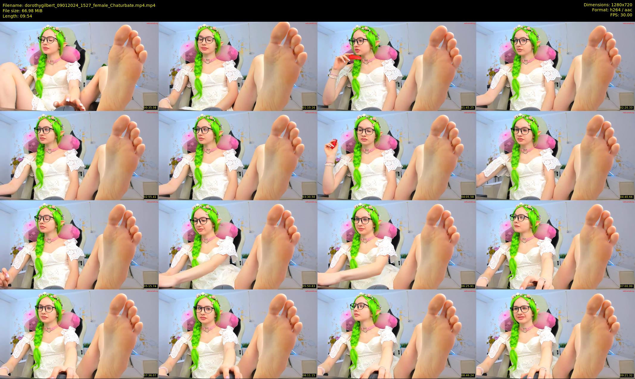 dorothygilbert — 10 minute Chaturbate female cam show recording, 720p, Jan 9, 2024