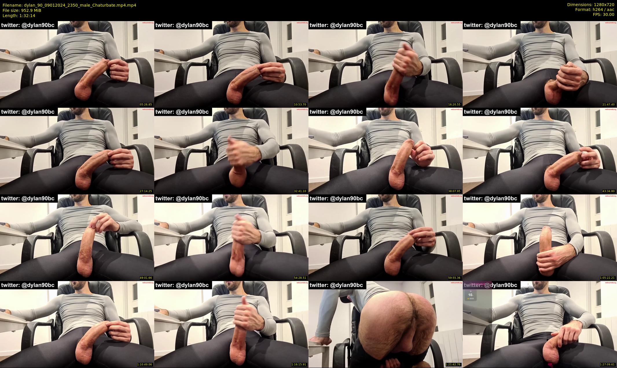 dylan_90 — 93 minute Chaturbate male cam show recording, 720p, Jan 9, 2024