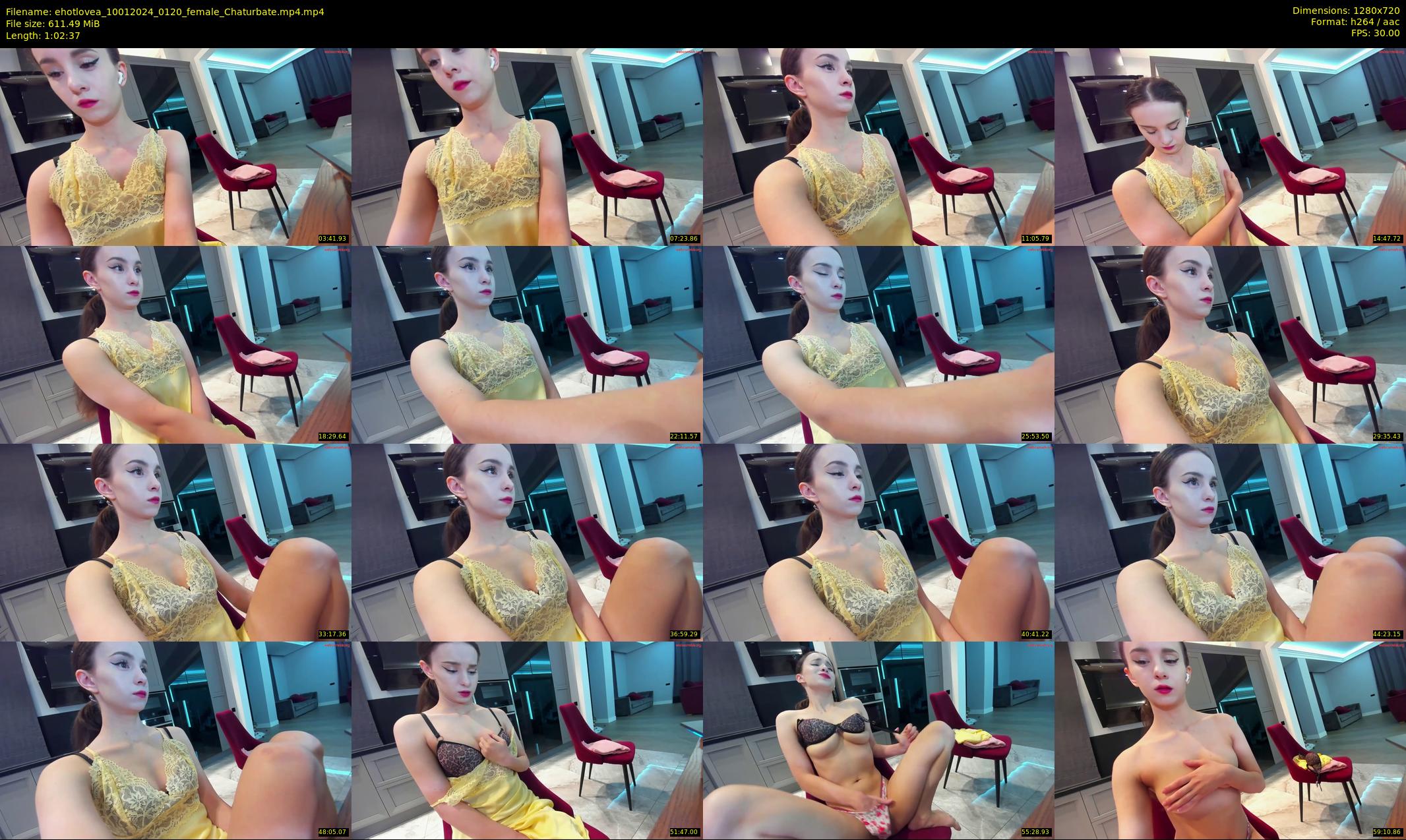 ehotlovea — 63 minute Chaturbate female cam show recording, 720p, Jan 10, 2024