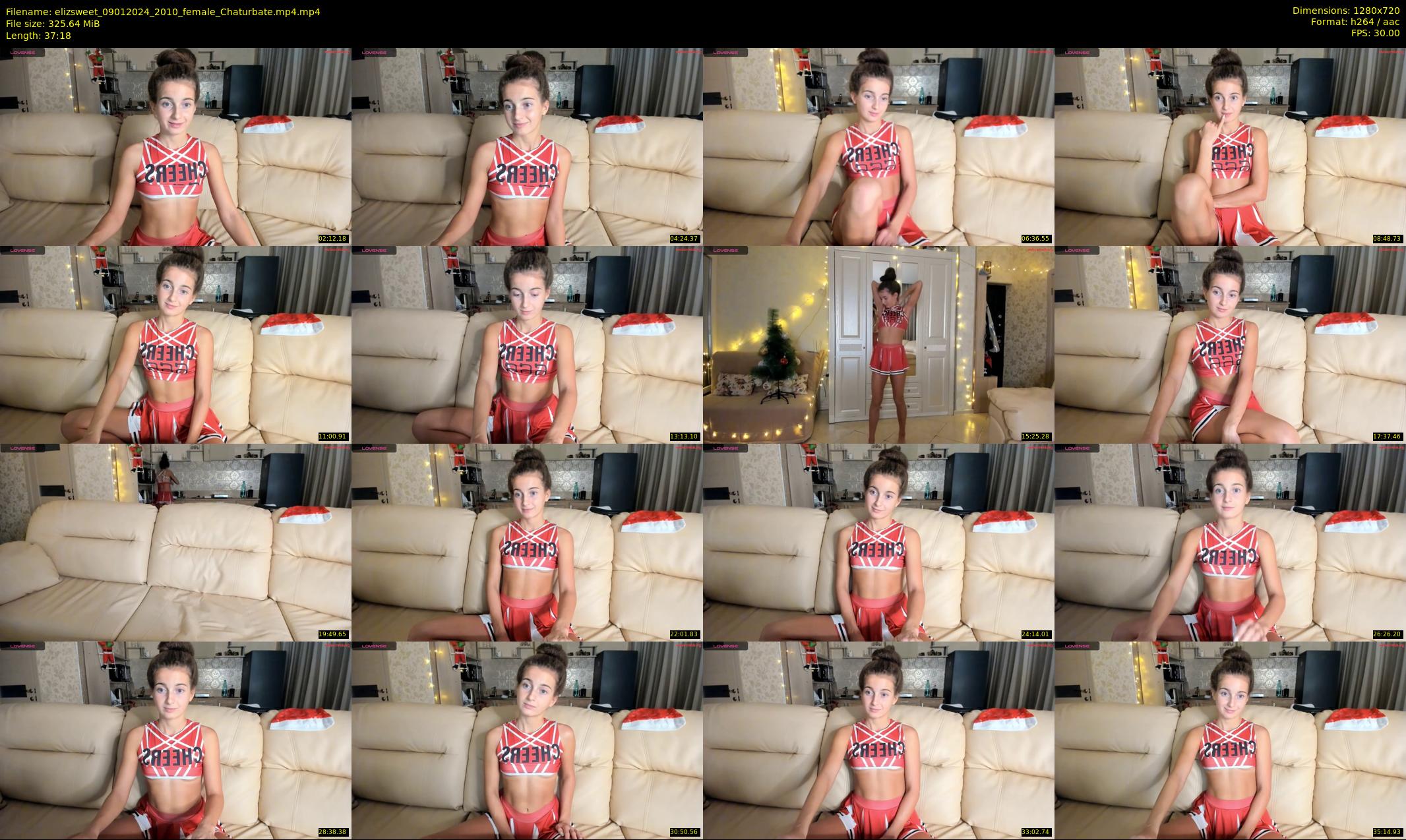 elizsweet — 38 minute Chaturbate female cam show recording, 720p, Jan 9, 2024
