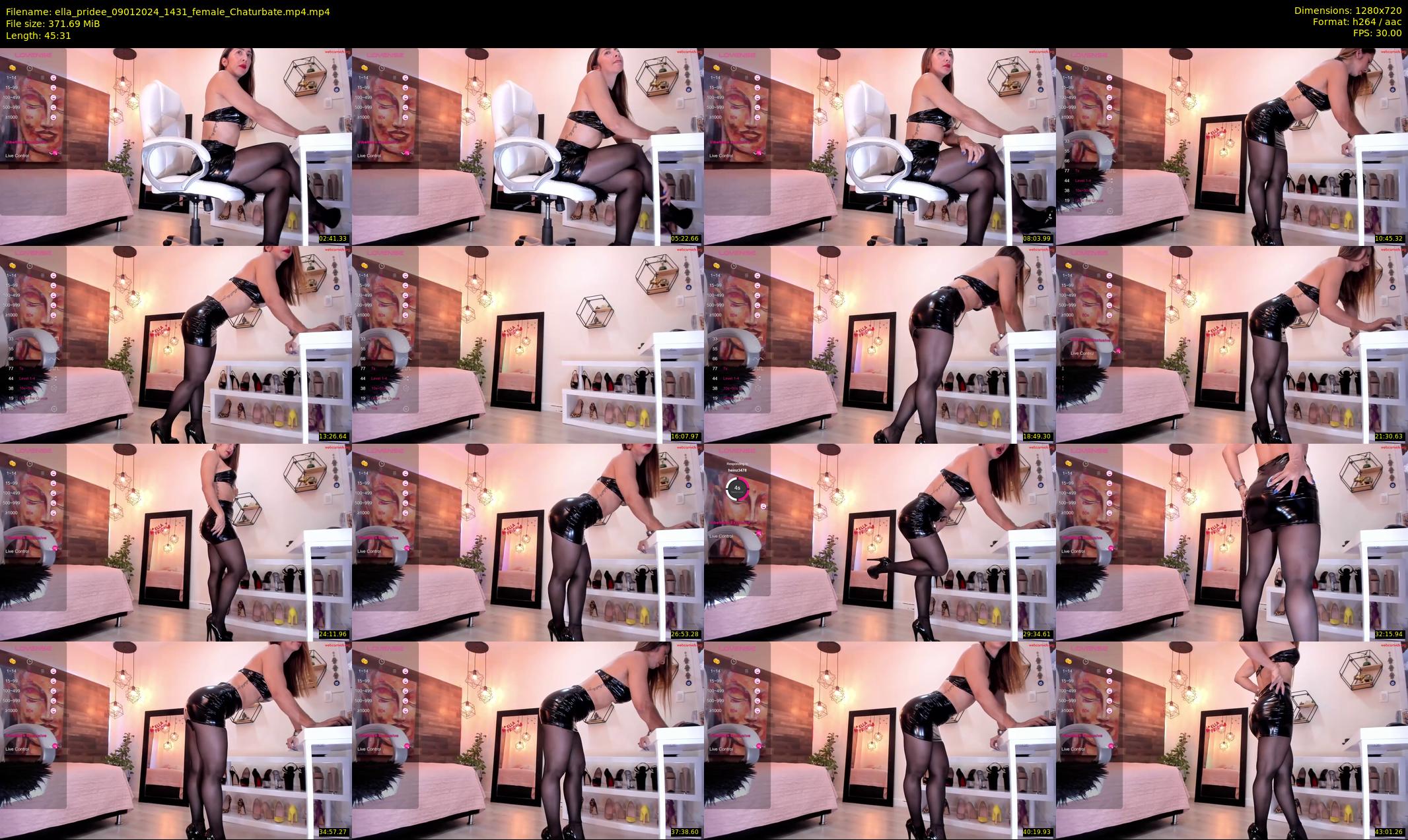 ella_pridee — 46 minute Chaturbate female cam show recording, 720p, Jan 9, 2024