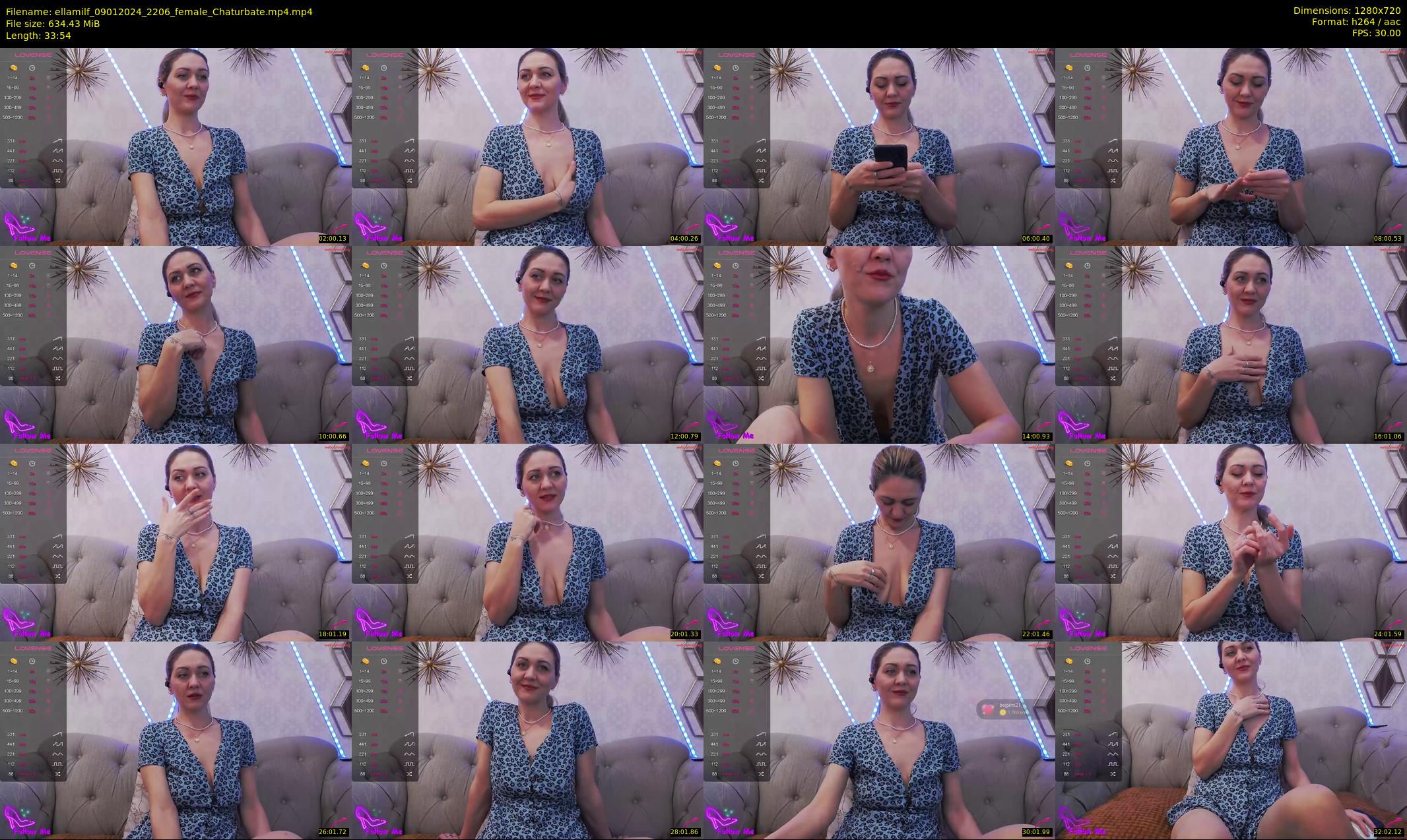 ellamilf — 34 minute Chaturbate female cam show recording, 720p, Jan 9, 2024