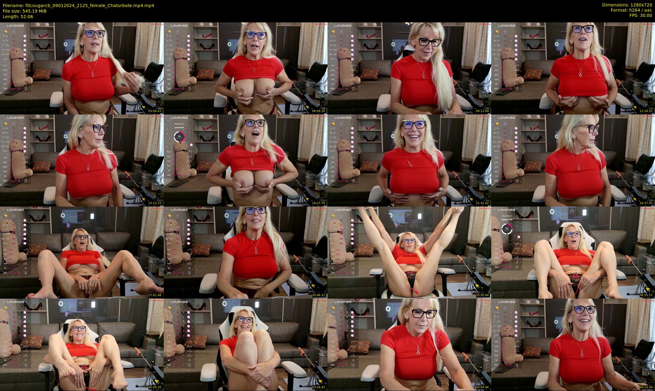 fitcougarcb — 53 minute Chaturbate female cam show recording, 720p, Jan 9, 2024